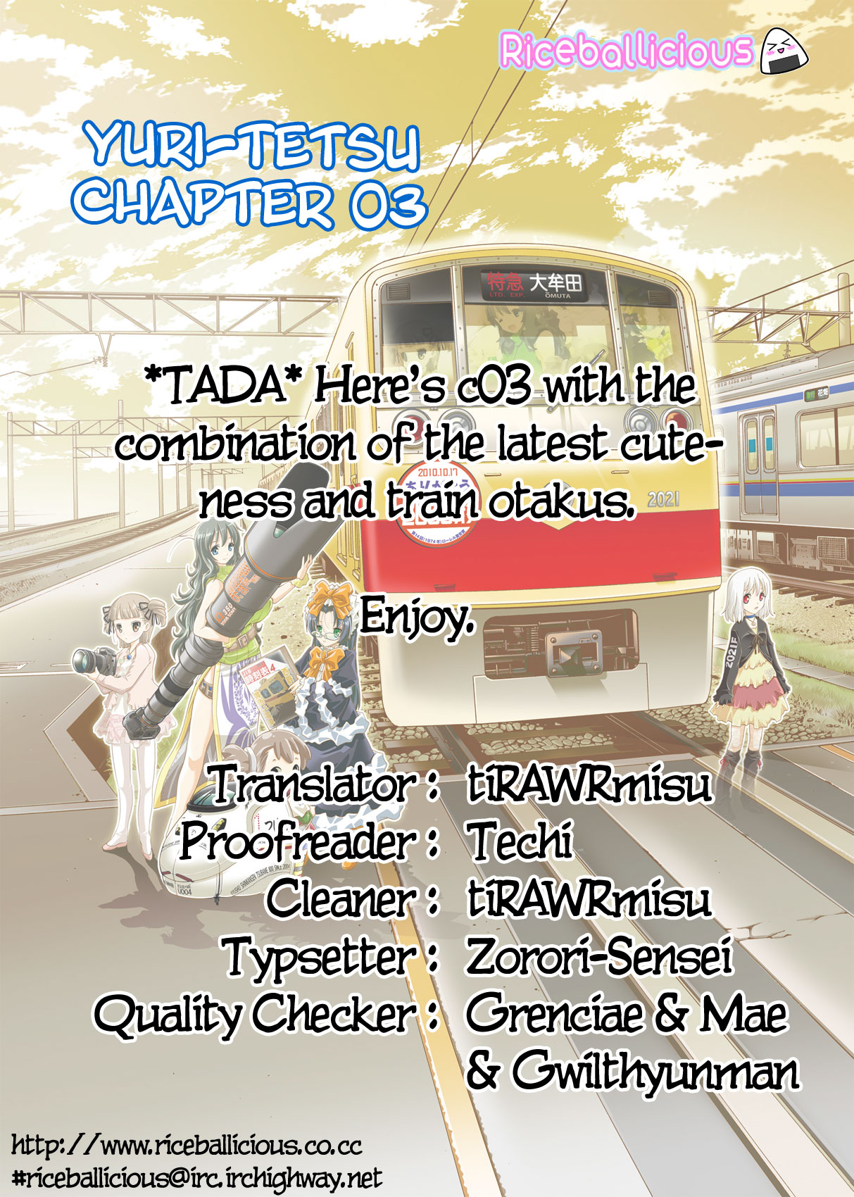 Yuritetsu - Shiritsu Yurigasaki Joshikou Tetsudoubu Vol. 1 Ch. 3 第28页