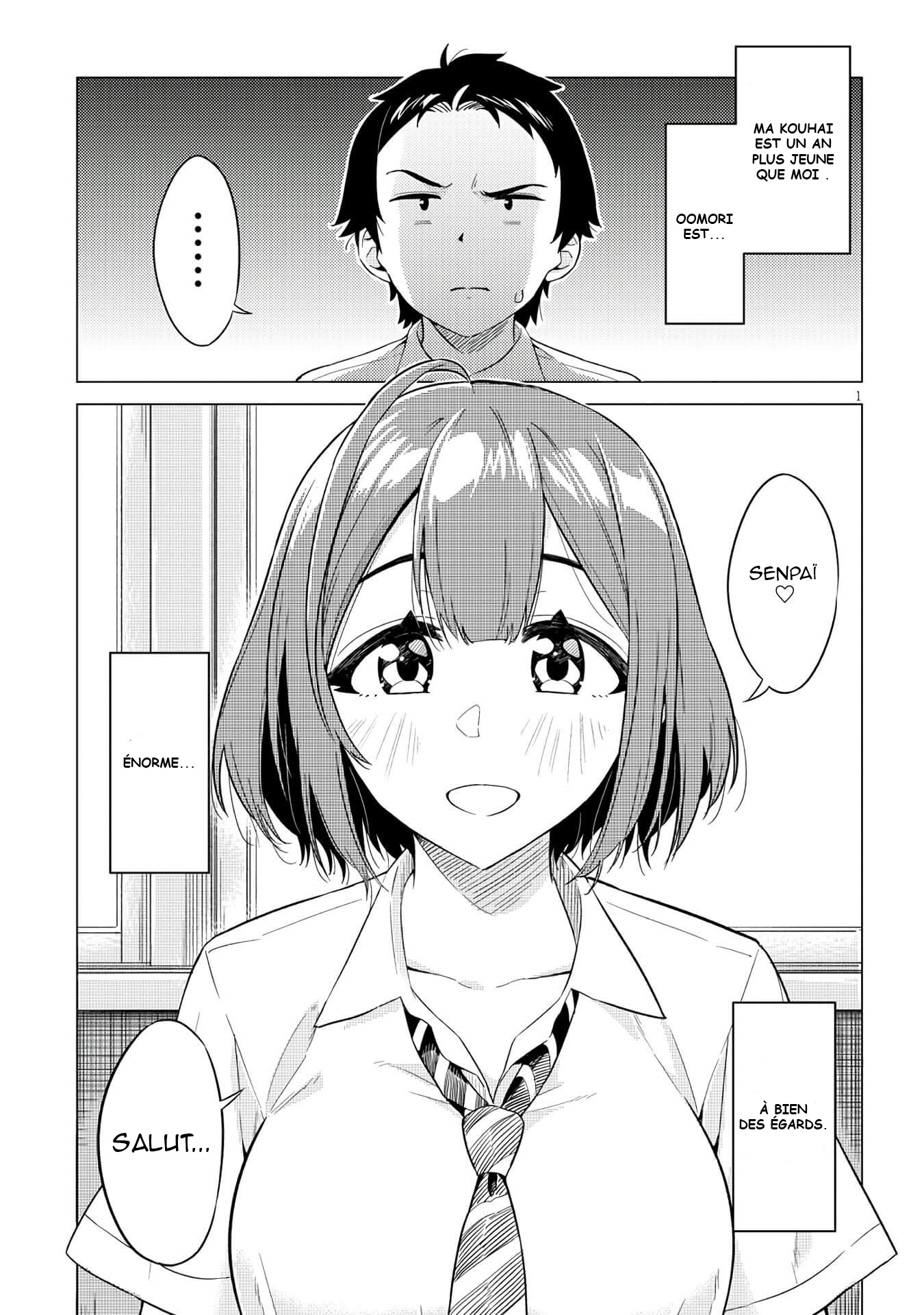 Ookii Kouhai wa Suki Desu ka? une grande fille, un peu trop excessive 第3页