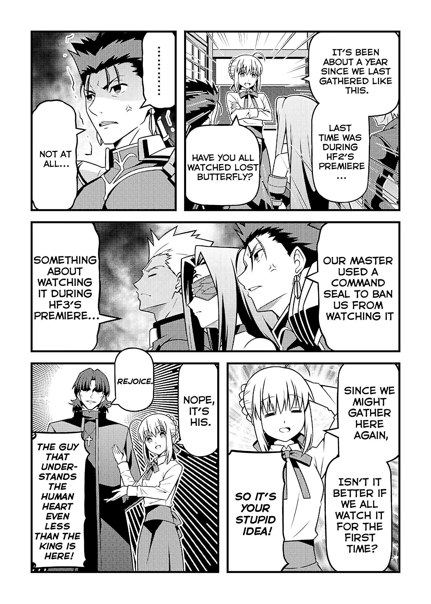 Saber Watches Unlimited Blade Works Extra: Saber-san watches Heaven's Feel: Lost Butterfly 第2页