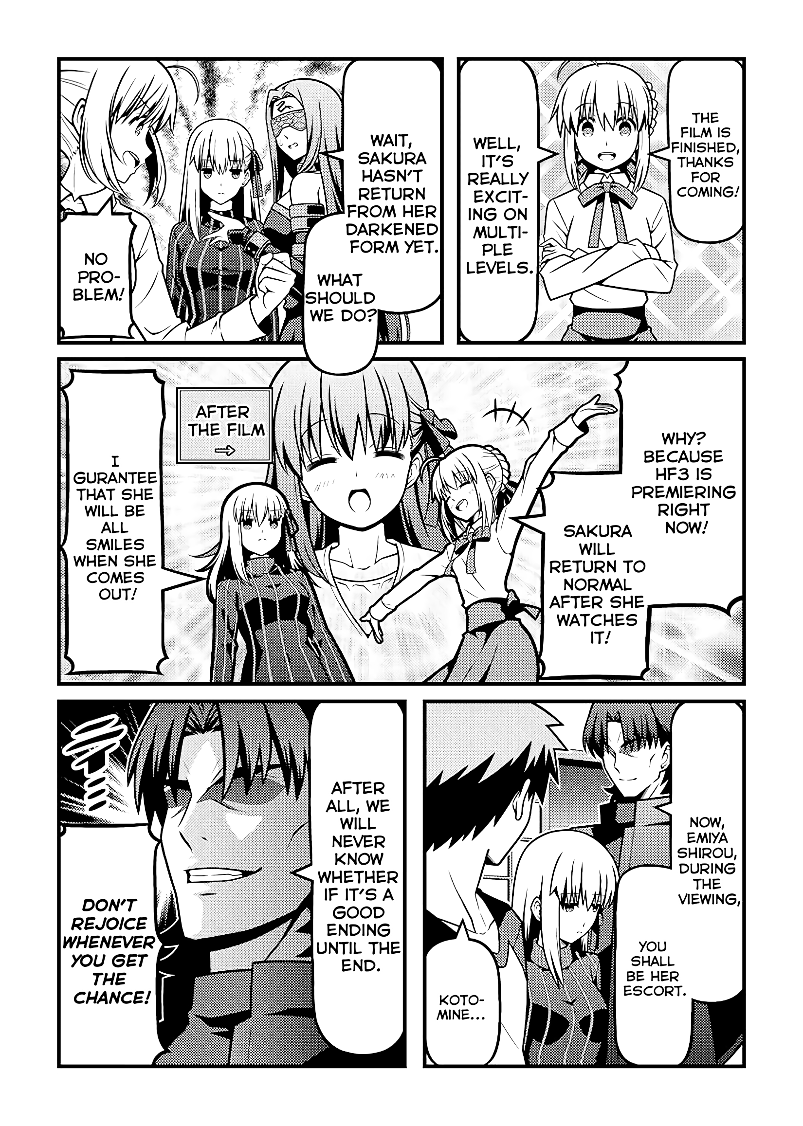 Saber Watches Unlimited Blade Works Extra: Saber-san watches Heaven's Feel: Lost Butterfly 第13页