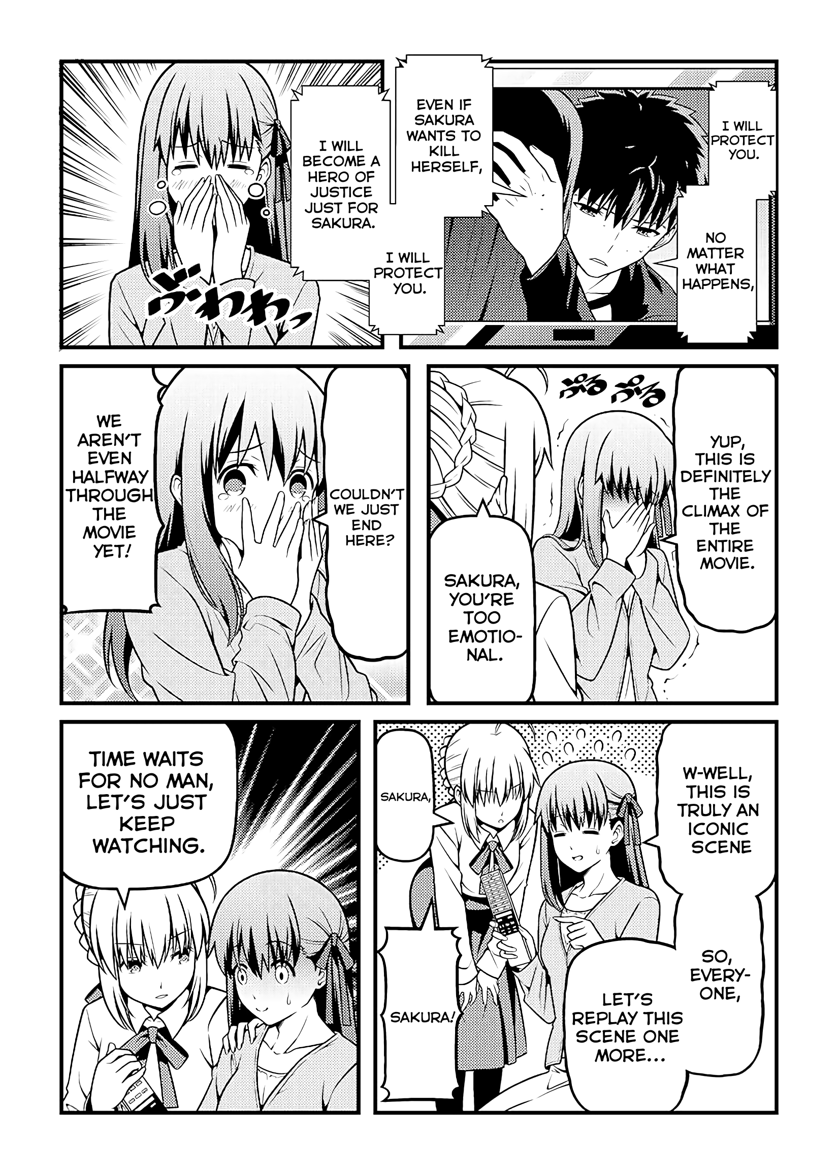 Saber Watches Unlimited Blade Works Extra: Saber-san watches Heaven's Feel: Lost Butterfly 第5页