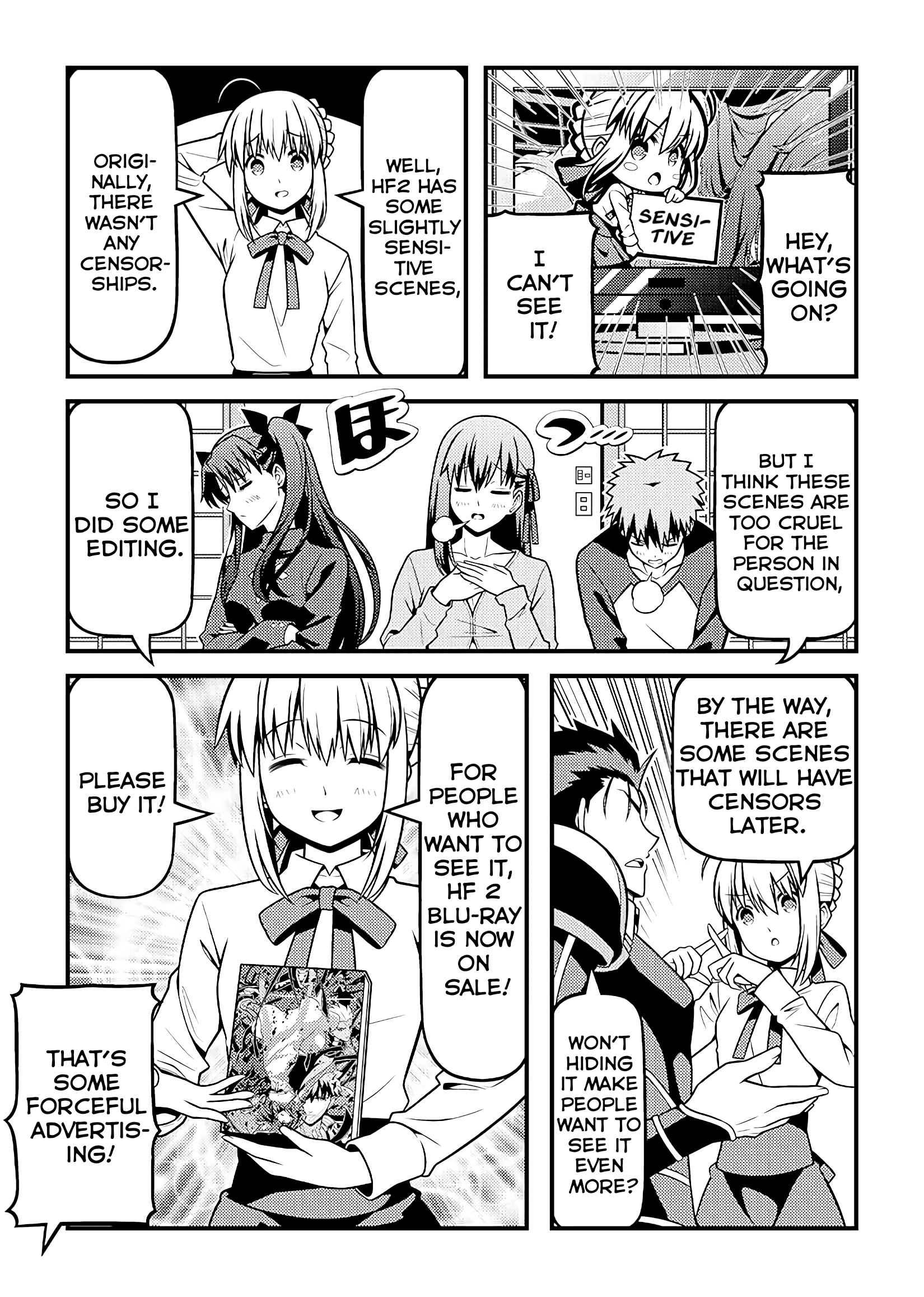 Saber Watches Unlimited Blade Works Extra: Saber-san watches Heaven's Feel: Lost Butterfly 第6页