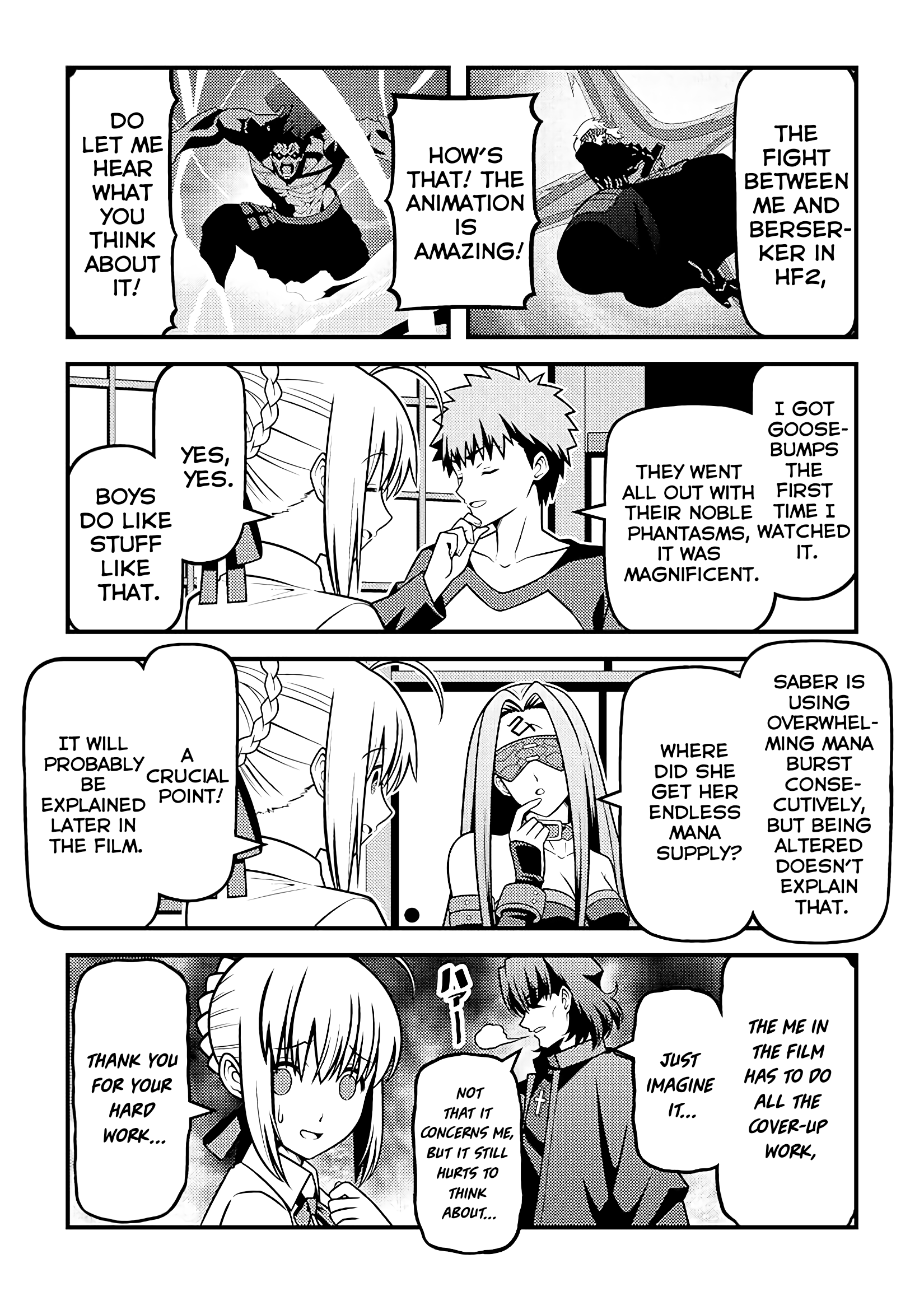Saber Watches Unlimited Blade Works Extra: Saber-san watches Heaven's Feel: Lost Butterfly 第7页
