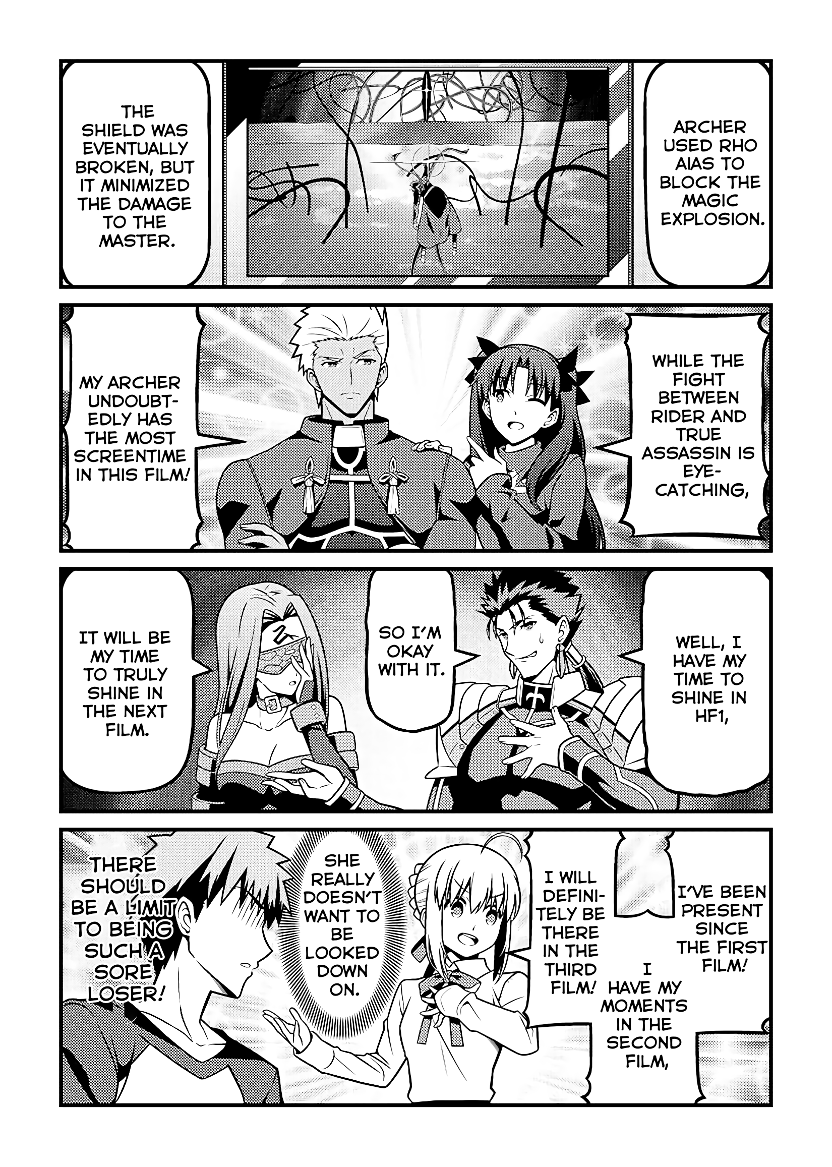 Saber Watches Unlimited Blade Works Extra: Saber-san watches Heaven's Feel: Lost Butterfly 第8页