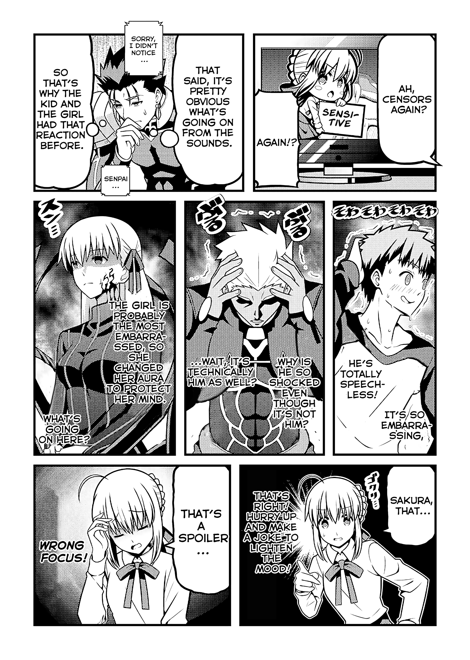 Saber Watches Unlimited Blade Works Extra: Saber-san watches Heaven's Feel: Lost Butterfly 第10页