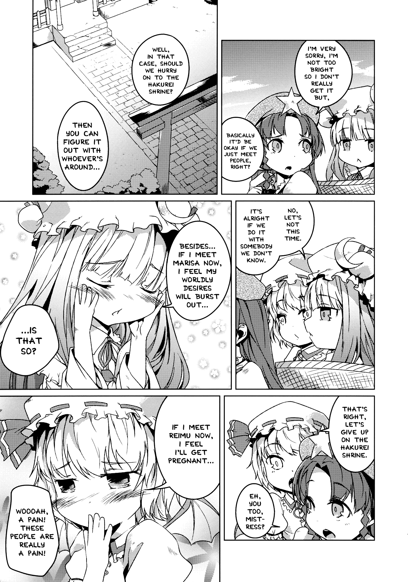 Touhou - The Witch Goes on a Trip Again (Doujinshi) Oneshot 第9页