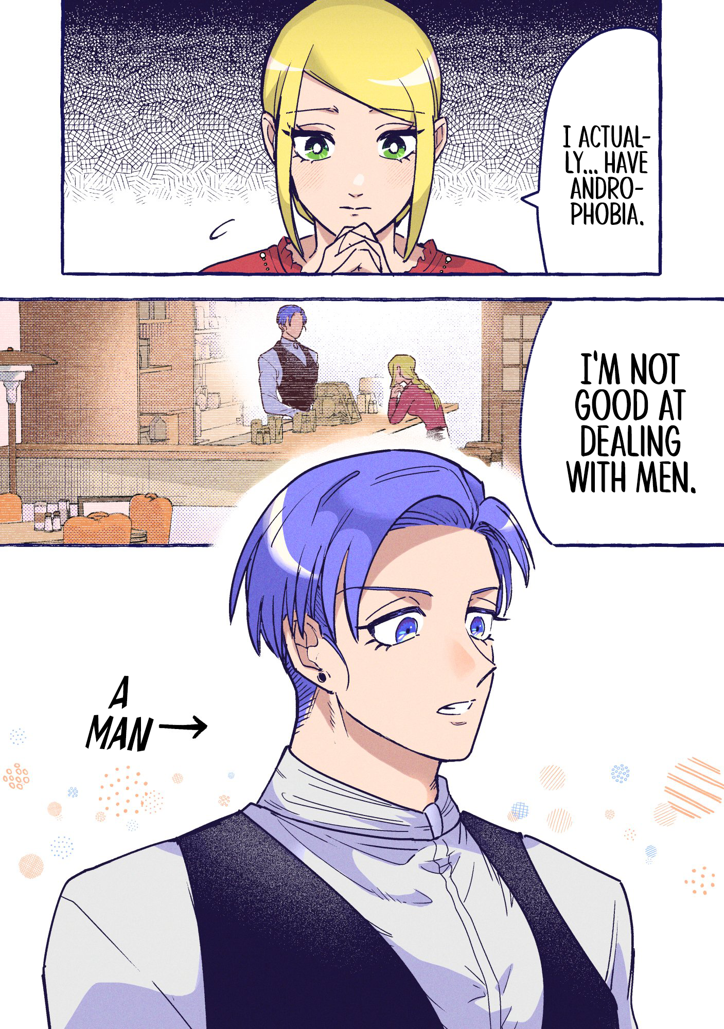 Mujikaku-chan to Otome na Otoko 第1页