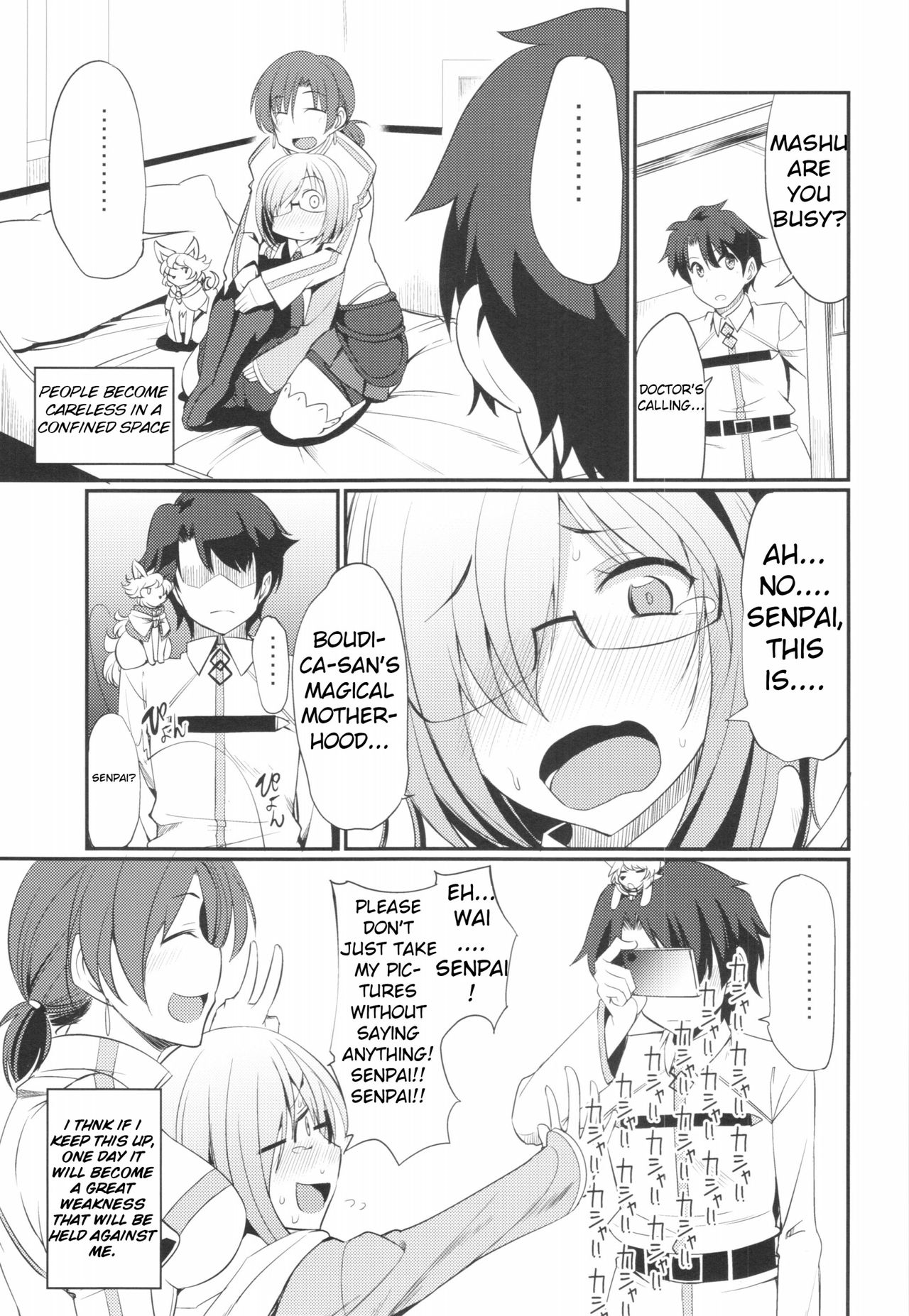 Fate/Grand Order - Chaldea Slow Life (Doujinshi) 第4页