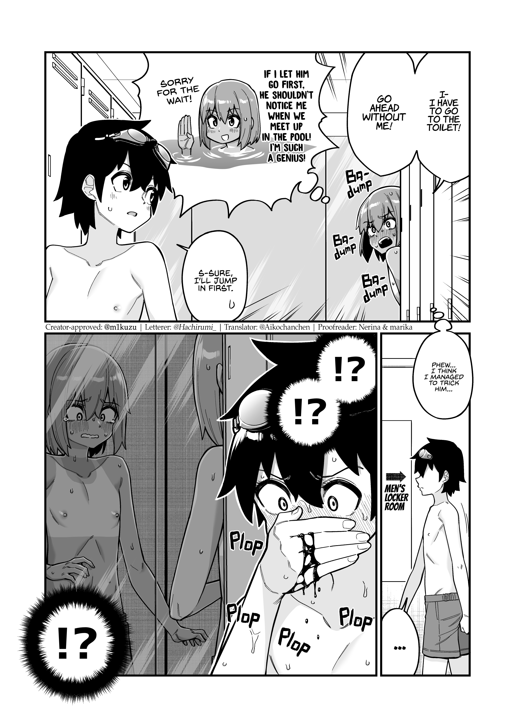 Junior High School Boys Going to a Swimming Pool During Their Summer Vacation 第2页