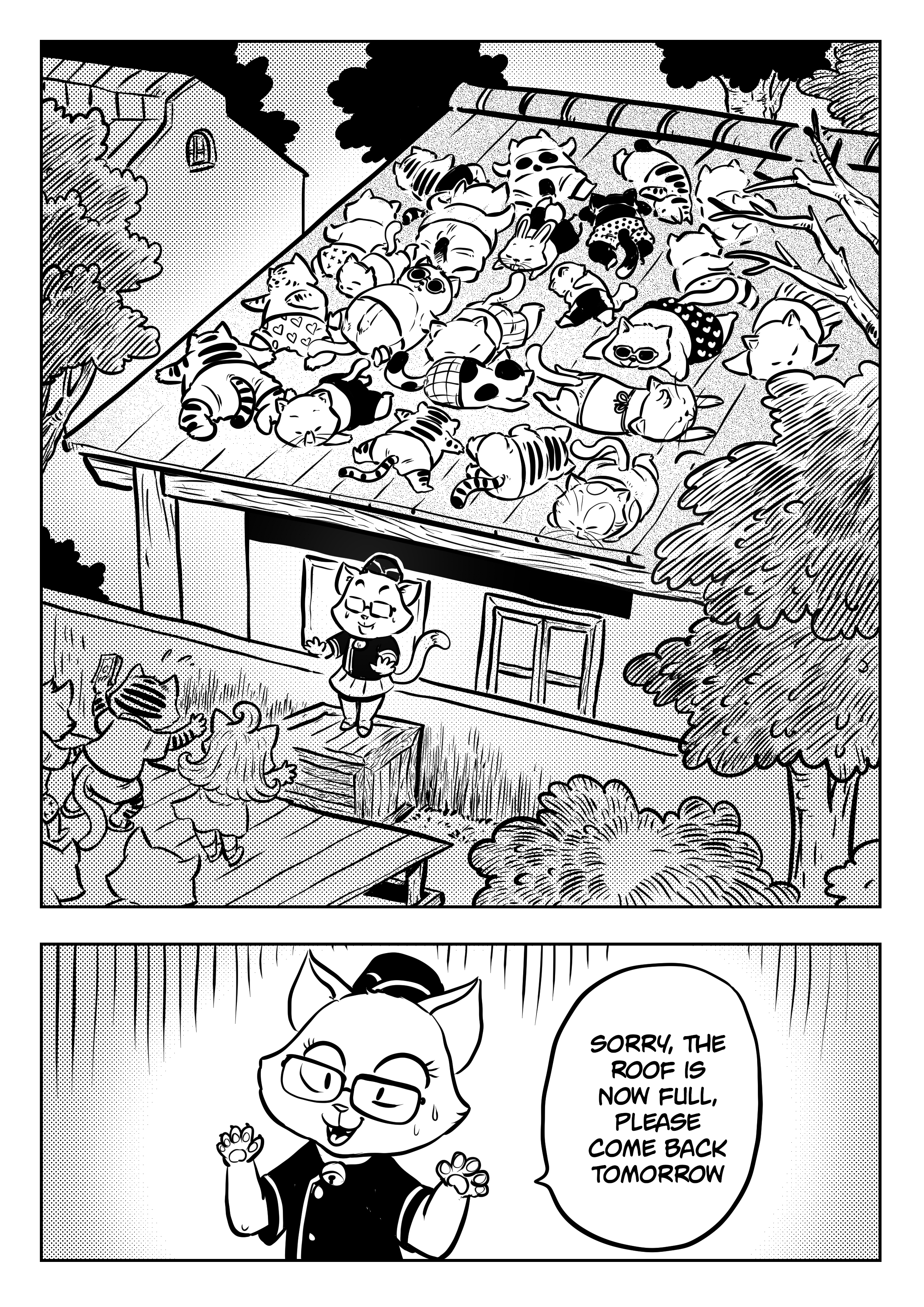 Neko Town Sunbathing in Neko Town 第5页