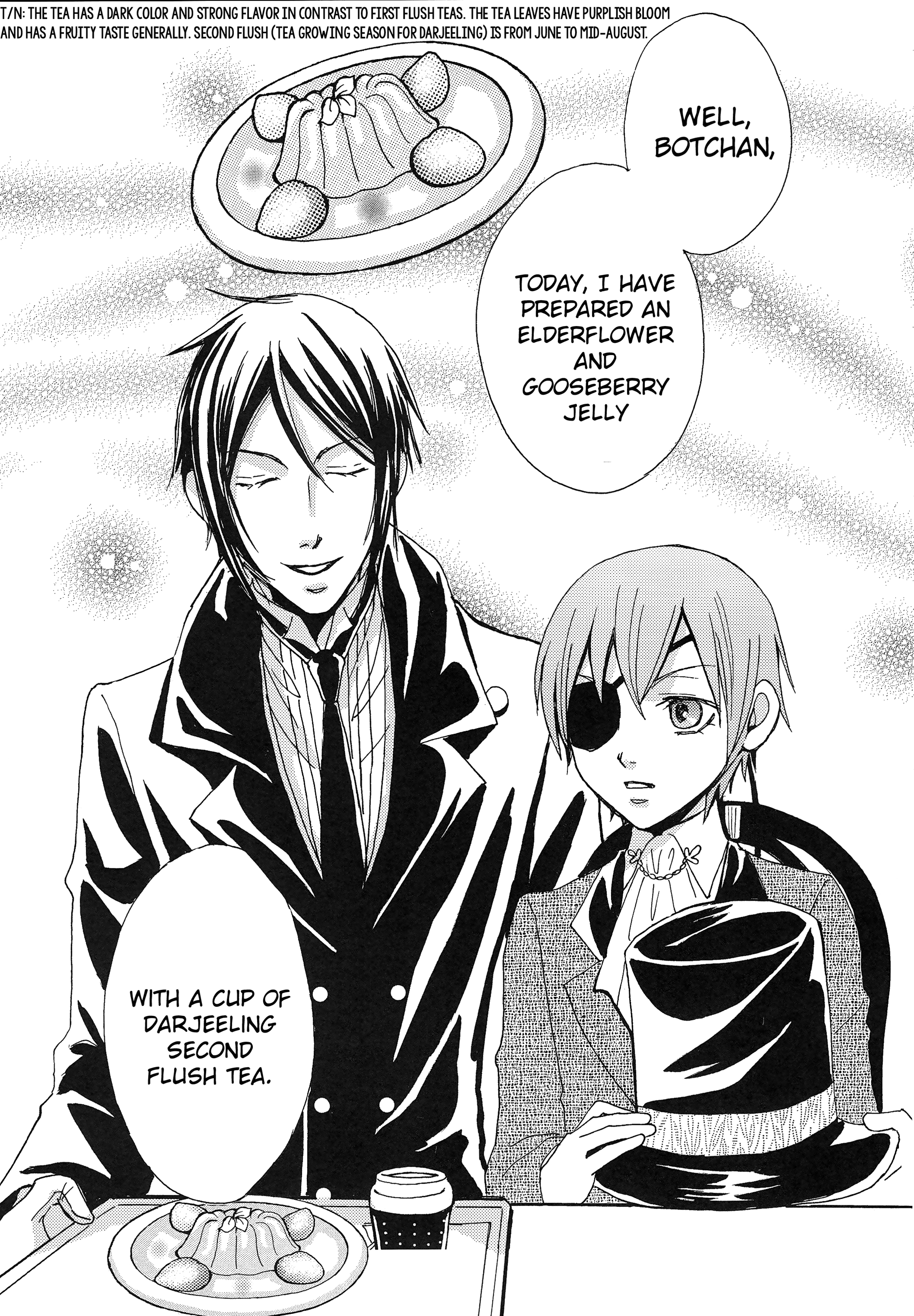 Black Butler - Early Morning Tea (Doujinshi) 第4页
