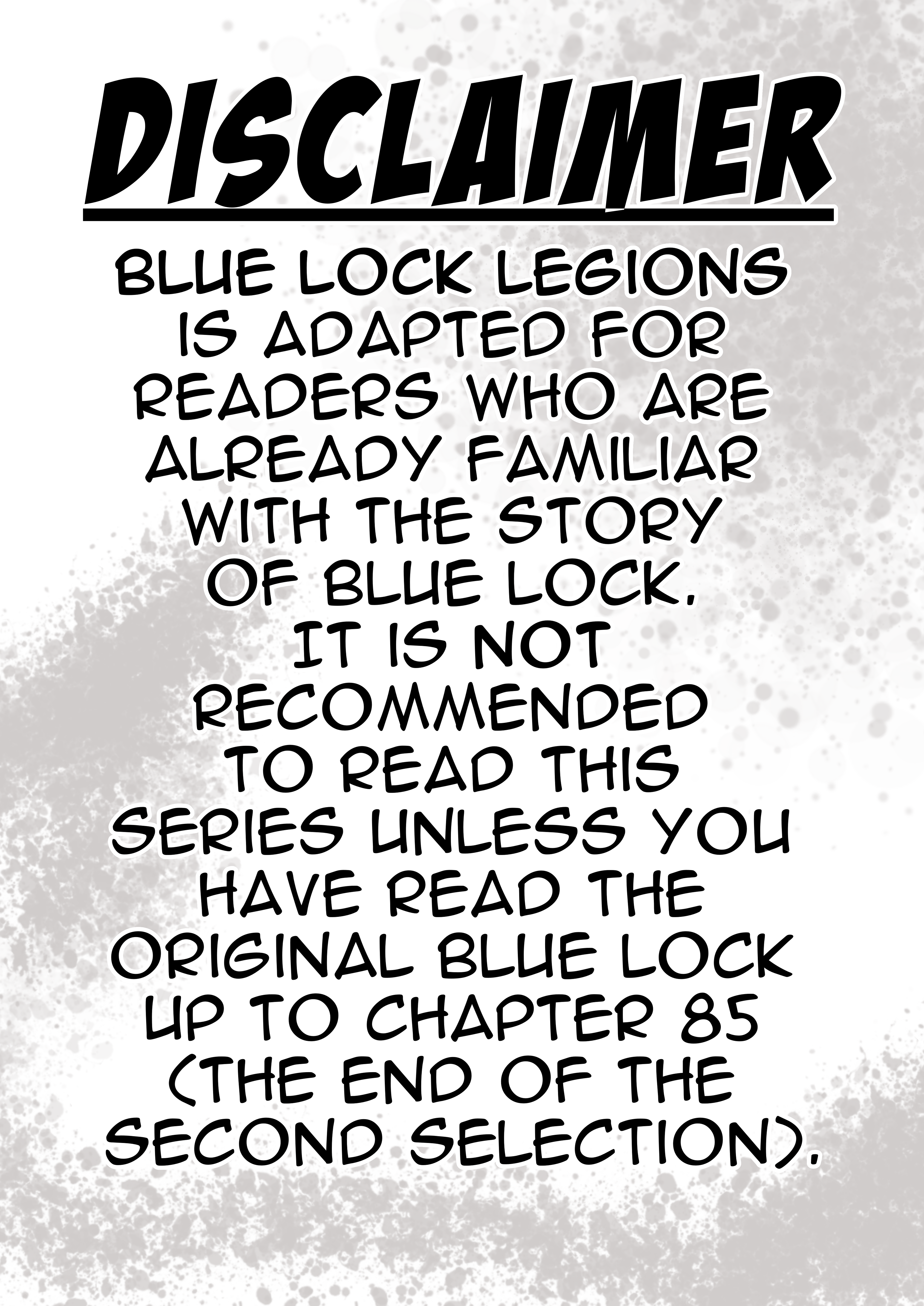 Blue Lock Legions 第1页