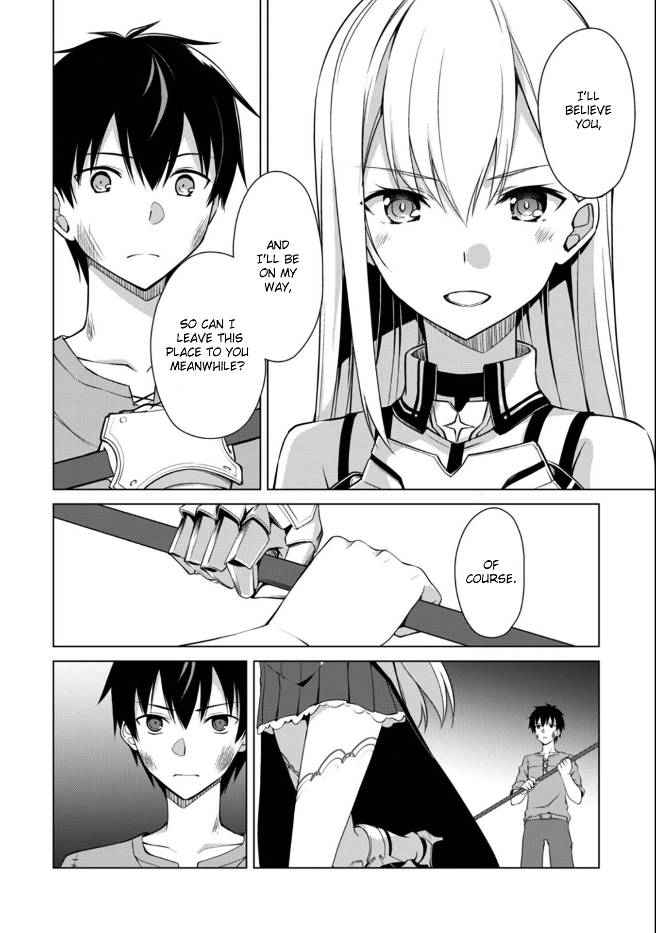 Boushoku no Berserk: Ore dake Level to Iu Gainen wo Toppa suru THE COMIC Those Without 第18页