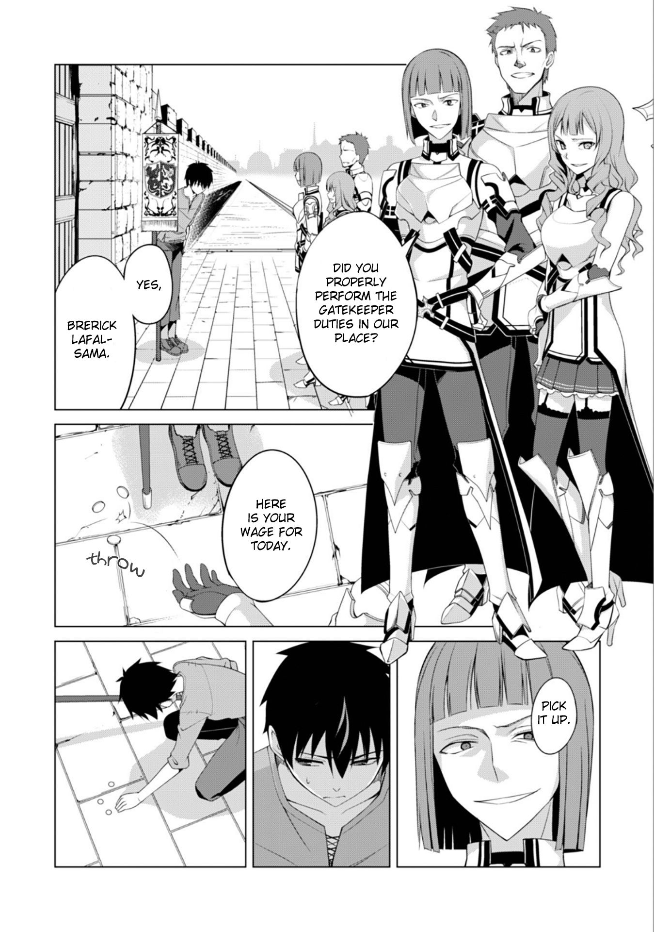 Boushoku no Berserk: Ore dake Level to Iu Gainen wo Toppa suru THE COMIC Those Without 第7页