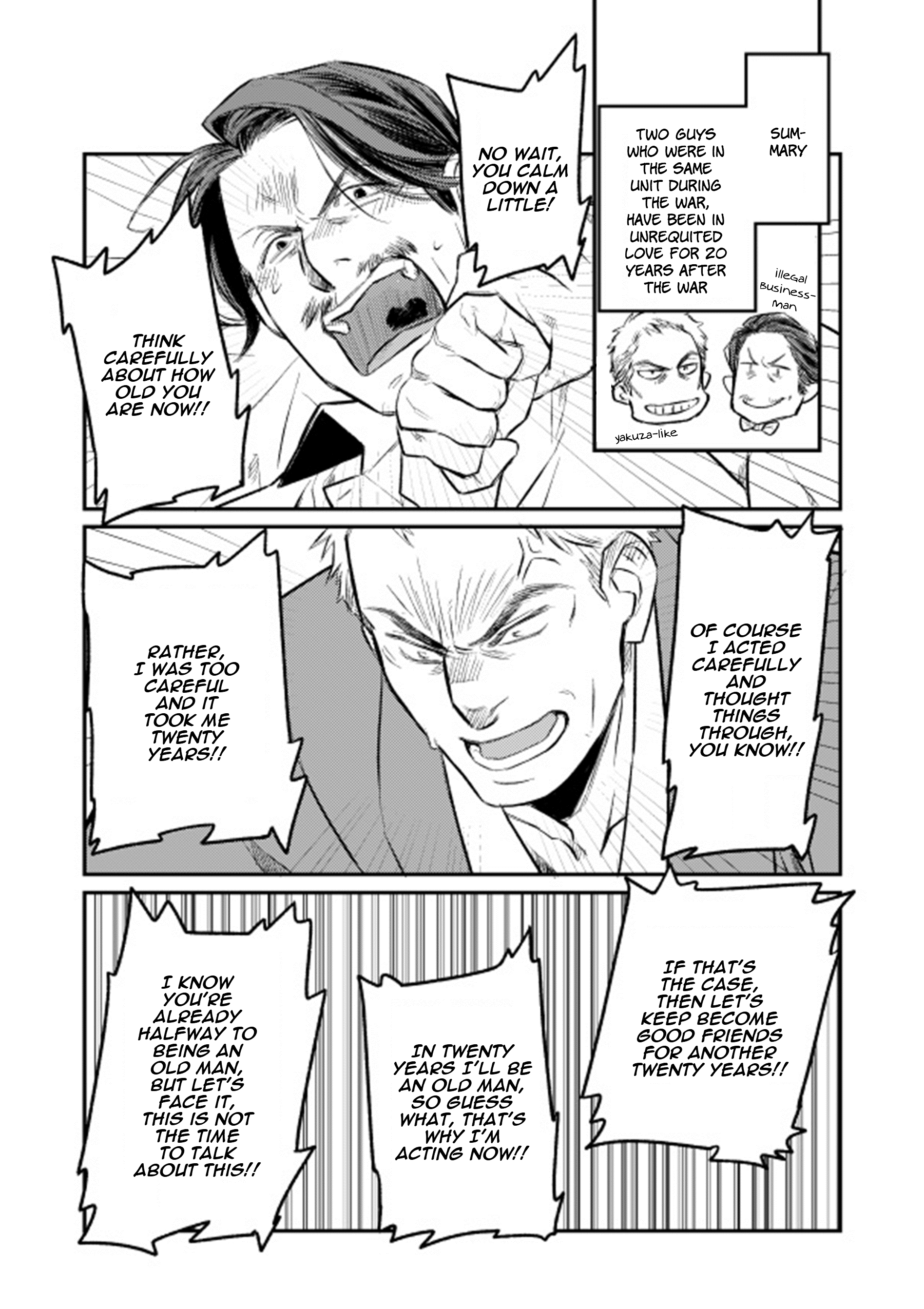 Shouwappoi Fun'iki de Ojisan × Ojisan 第1页