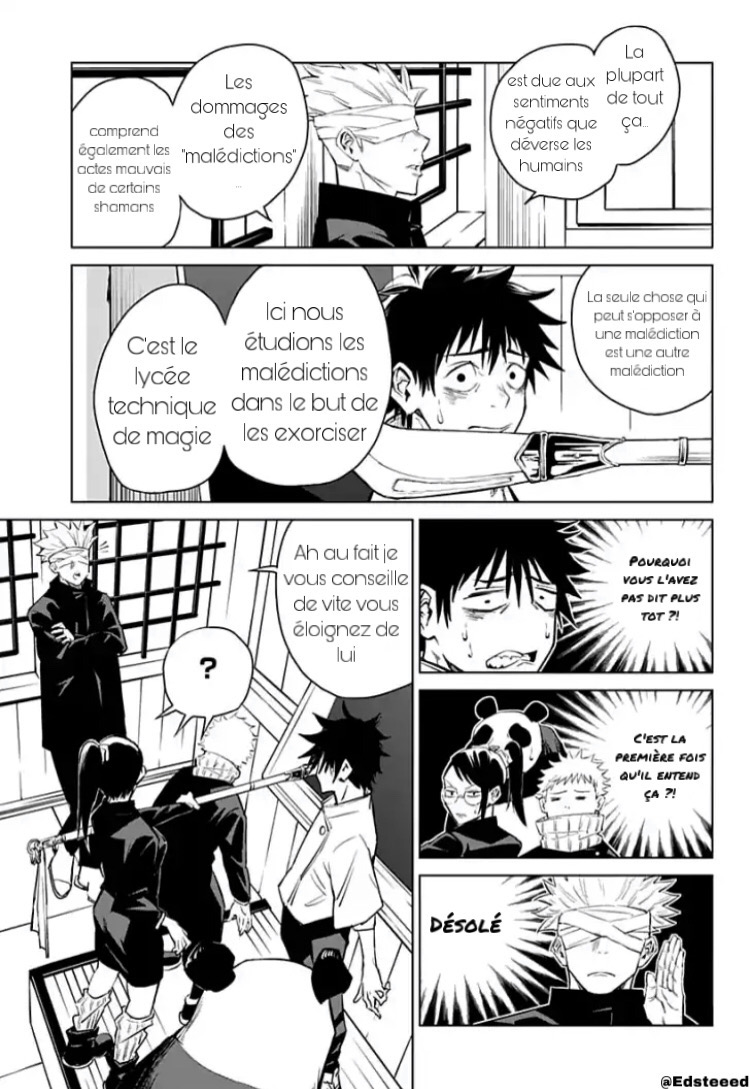 Jujutsu Kaisen 0: Toukyou Toritsu Jujutsu Koutou Senmon Gakkou Chapitre 1 : L'enfant maudit 第12页
