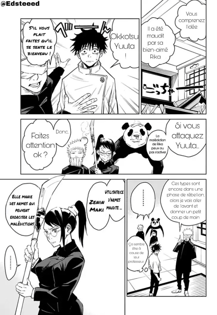 Jujutsu Kaisen 0: Toukyou Toritsu Jujutsu Koutou Senmon Gakkou Chapitre 1 : L'enfant maudit 第18页