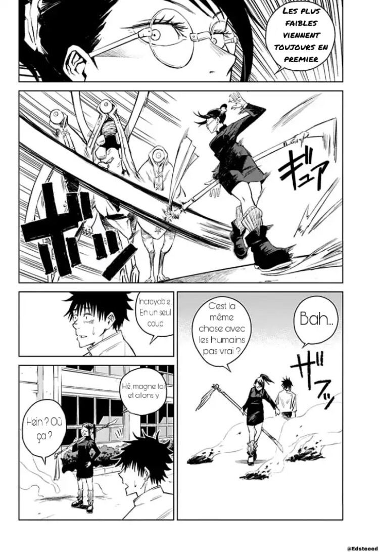 Jujutsu Kaisen 0: Toukyou Toritsu Jujutsu Koutou Senmon Gakkou Chapitre 1 : L'enfant maudit 第27页