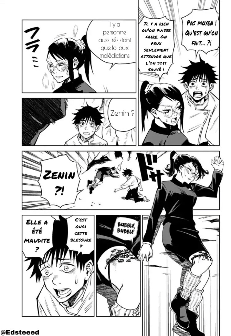 Jujutsu Kaisen 0: Toukyou Toritsu Jujutsu Koutou Senmon Gakkou Chapitre 1 : L'enfant maudit 第36页