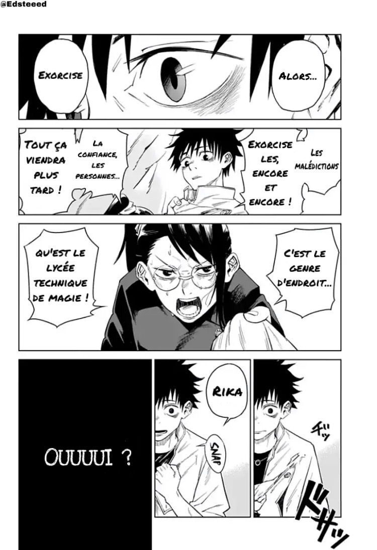 Jujutsu Kaisen 0: Toukyou Toritsu Jujutsu Koutou Senmon Gakkou Chapitre 1 : L'enfant maudit 第39页