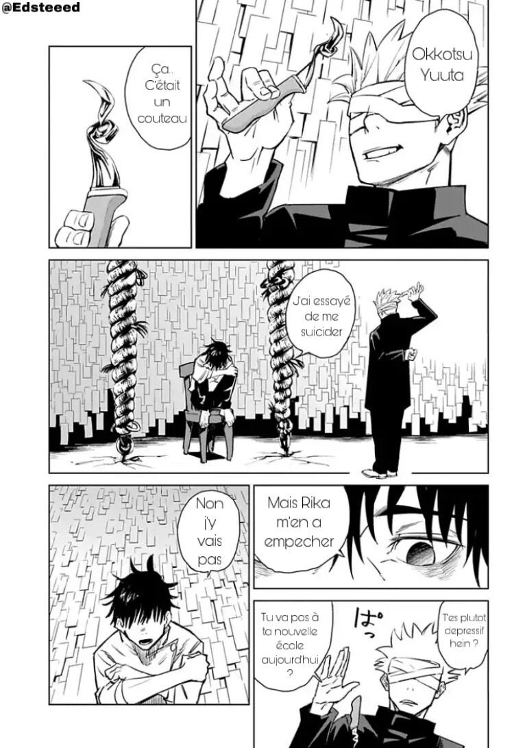 Jujutsu Kaisen 0: Toukyou Toritsu Jujutsu Koutou Senmon Gakkou Chapitre 1 : L'enfant maudit 第6页