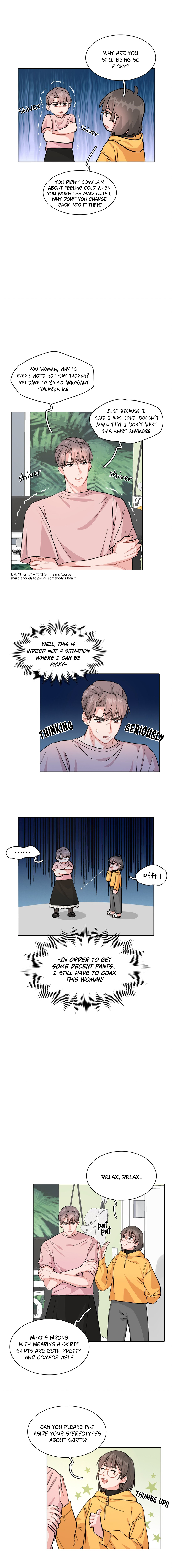 My Roommate Is a Narcissistic Manhua Character Woman, I Think You Are... 第5页