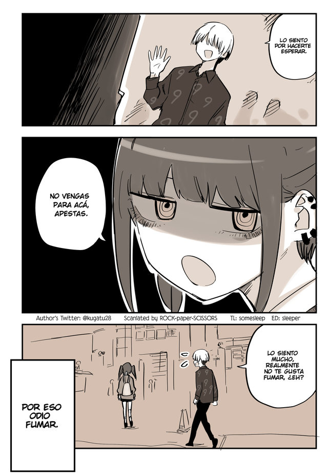 Dakara Watashi wa Tabako ga Kirai Oneshot 第4页