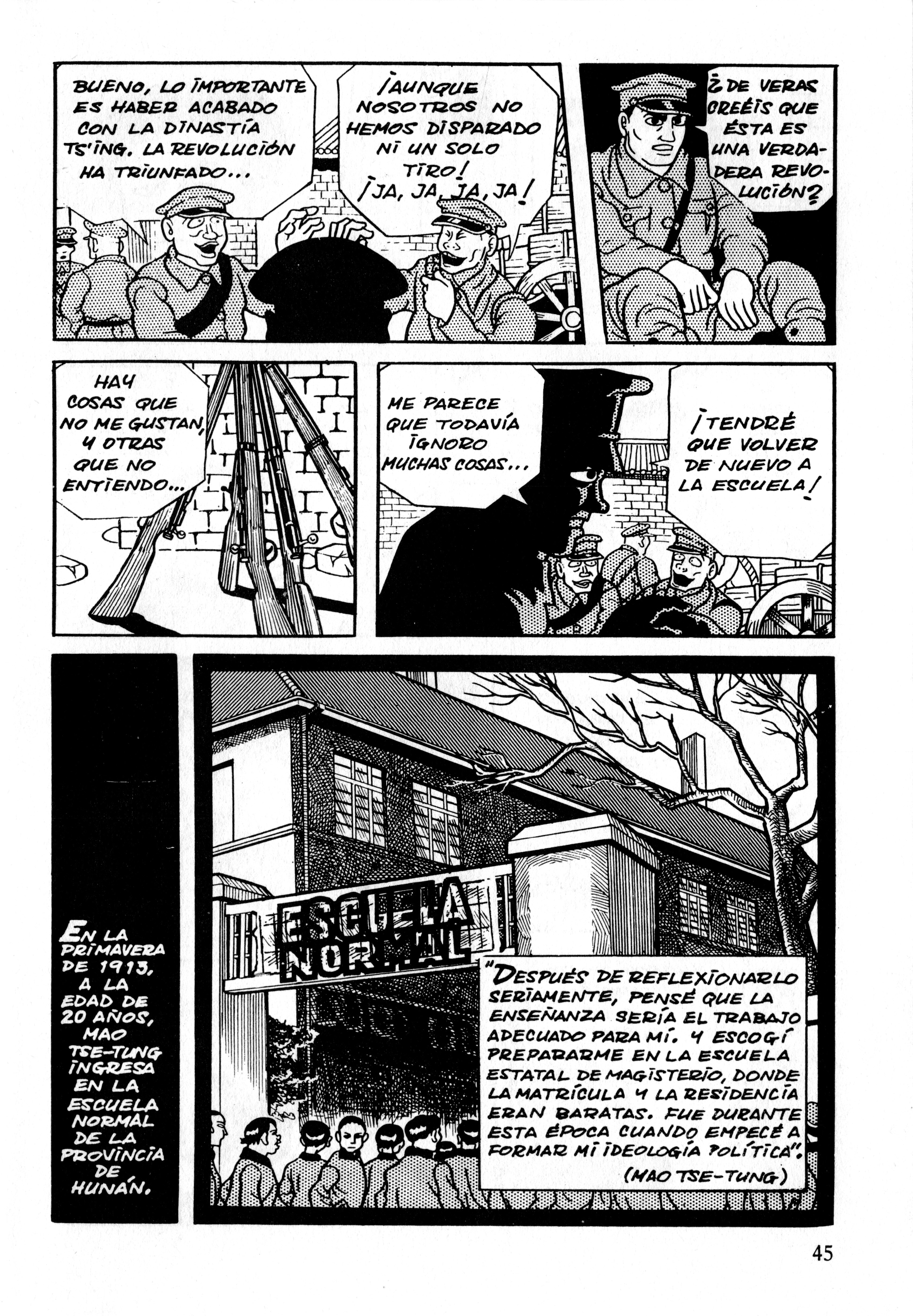 Gekiga Legend of Mao Zedong Decisión 第11页