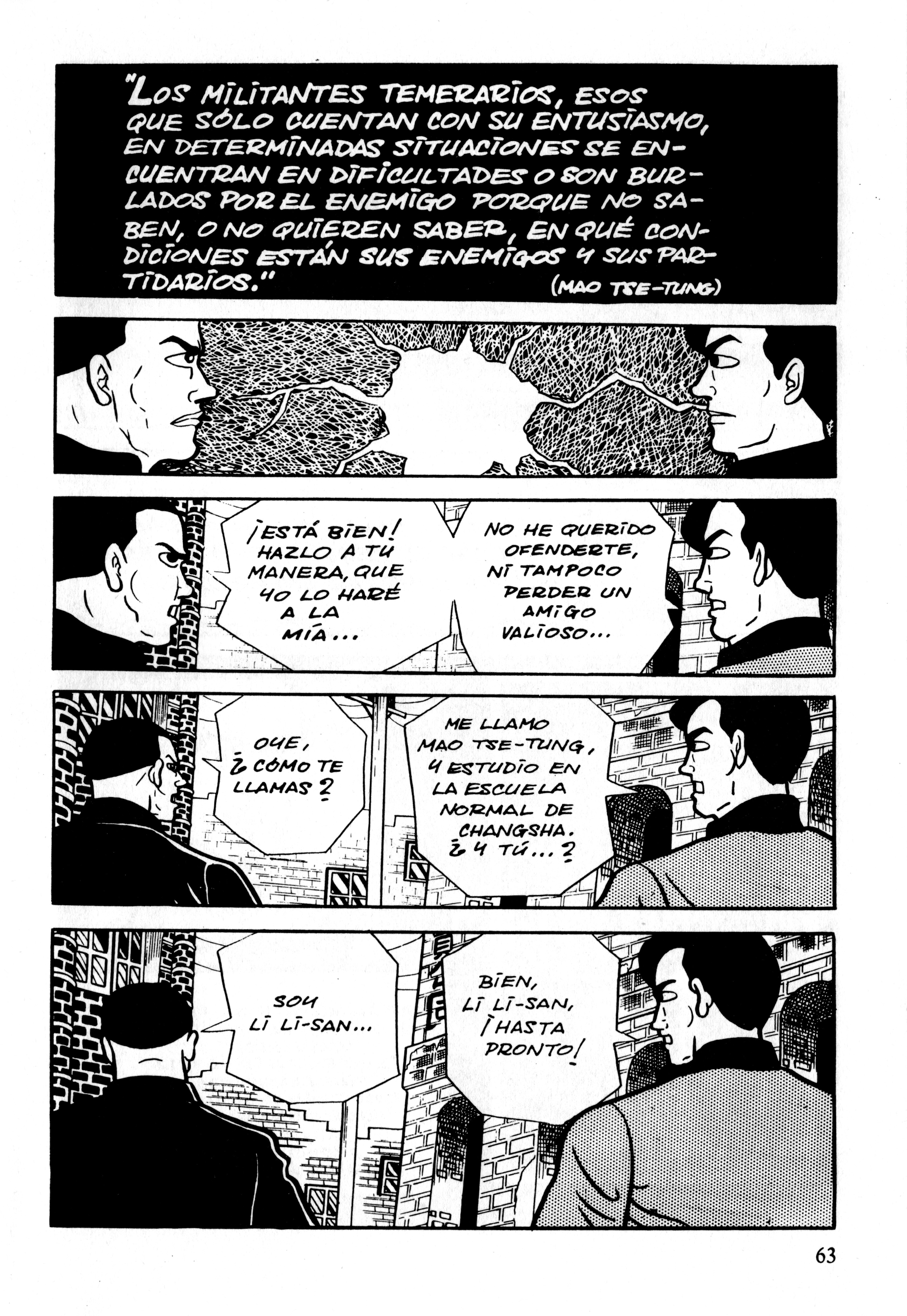 Gekiga Legend of Mao Zedong Decisión 第29页