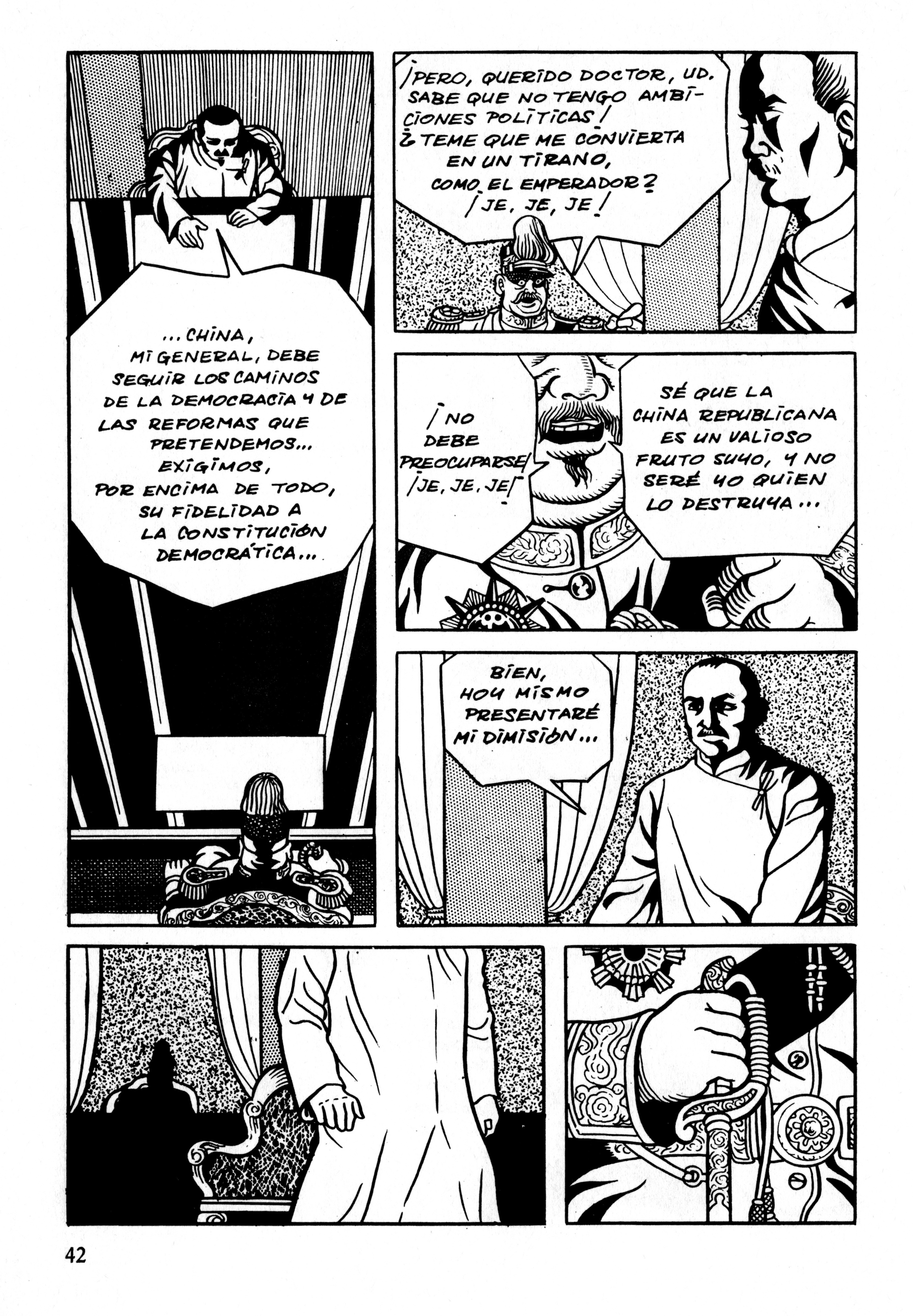 Gekiga Legend of Mao Zedong Decisión 第8页