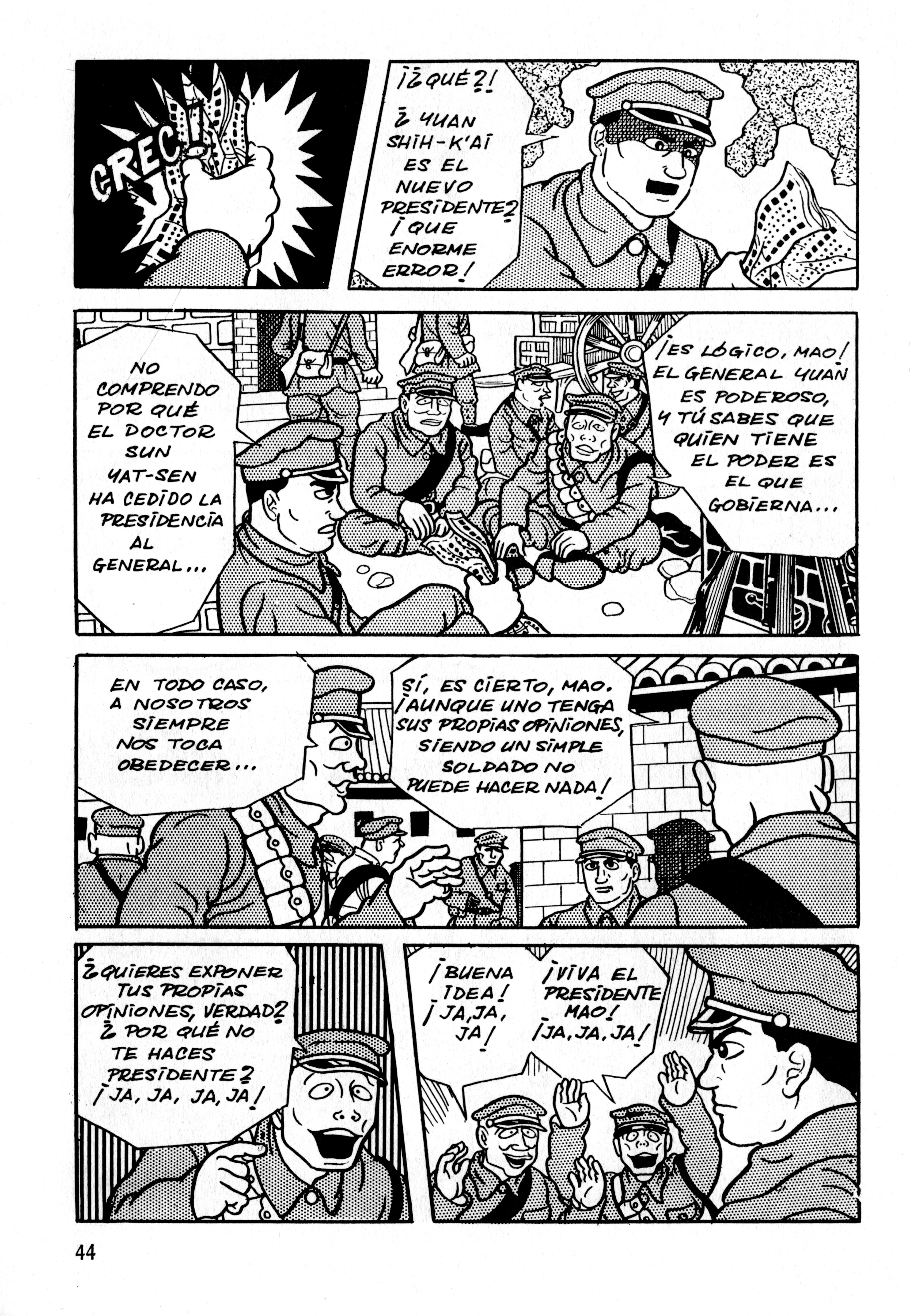 Gekiga Legend of Mao Zedong Decisión 第10页