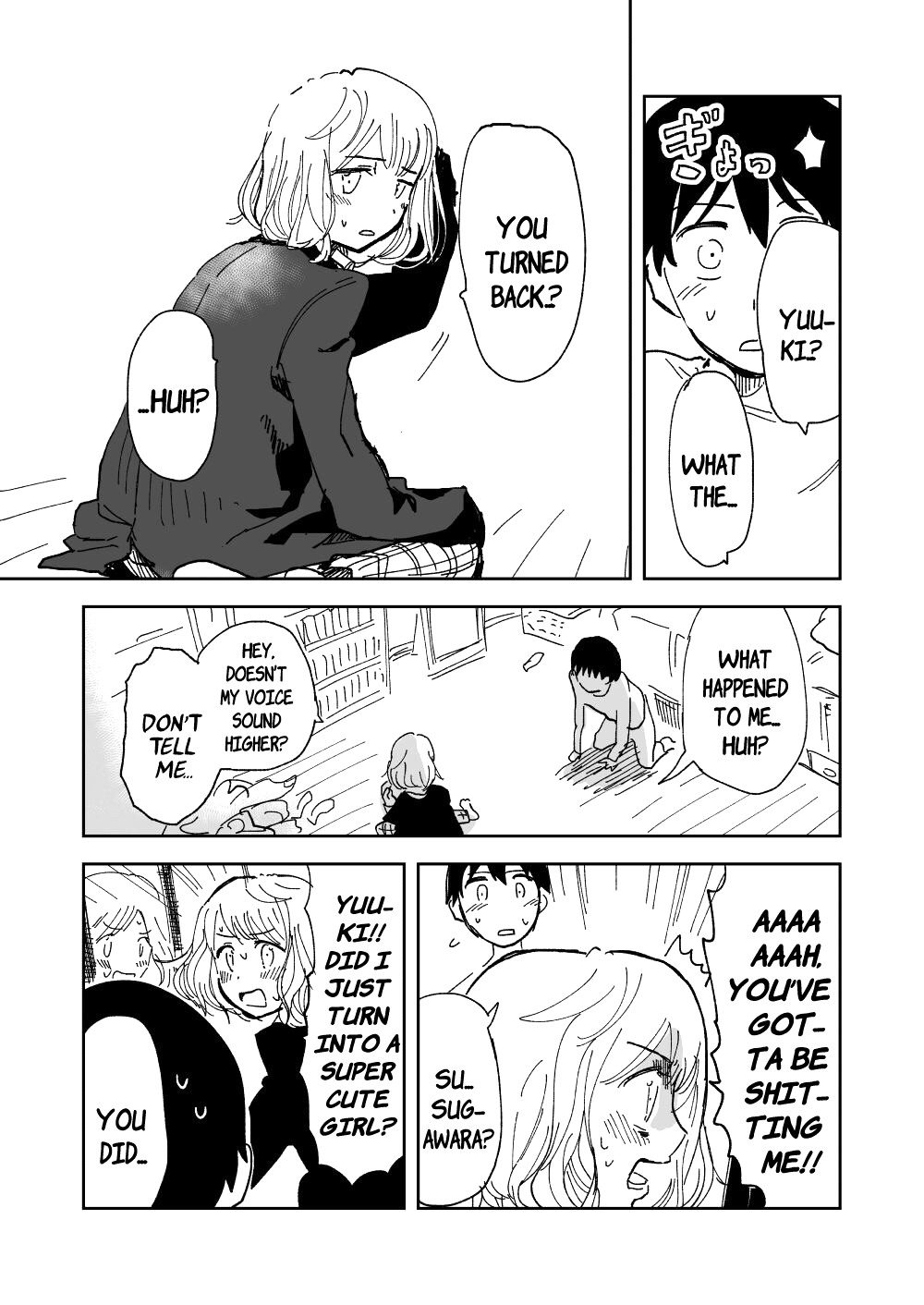 Asaokitara Onnanoko ni Natte ita. Oneshot 第17页