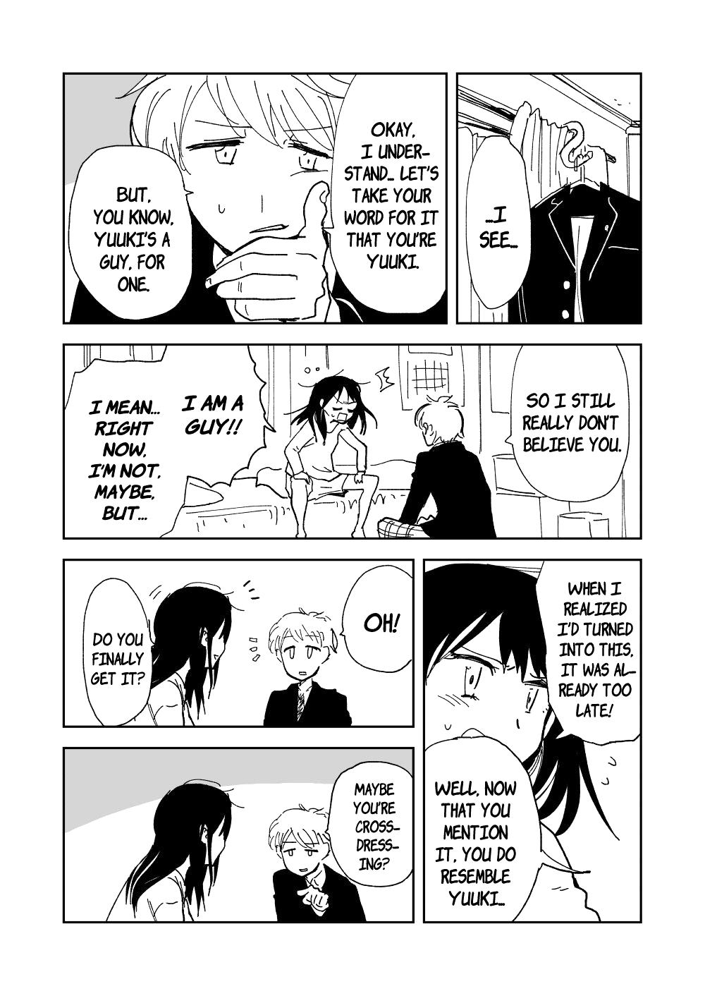 Asaokitara Onnanoko ni Natte ita. Oneshot 第6页