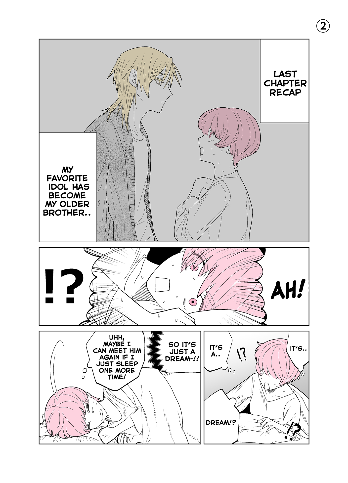 My Idol Is Now My Older Brother! My Mother's New Lover's Son is My Idol (part 2) 第1页