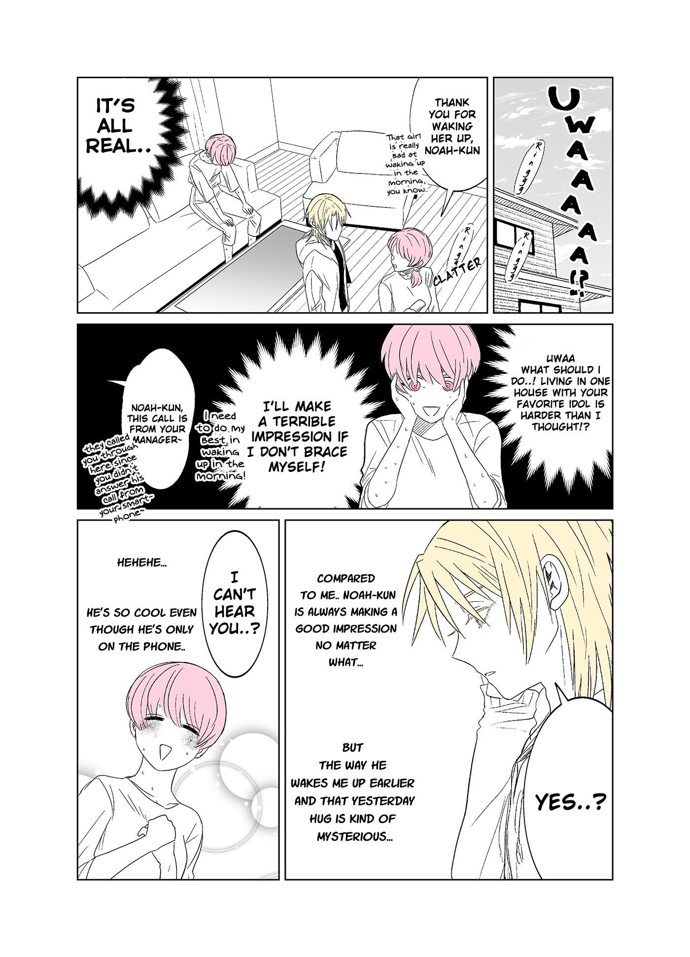 My Idol Is Now My Older Brother! My Mother's New Lover's Son is My Idol (part 2) 第3页