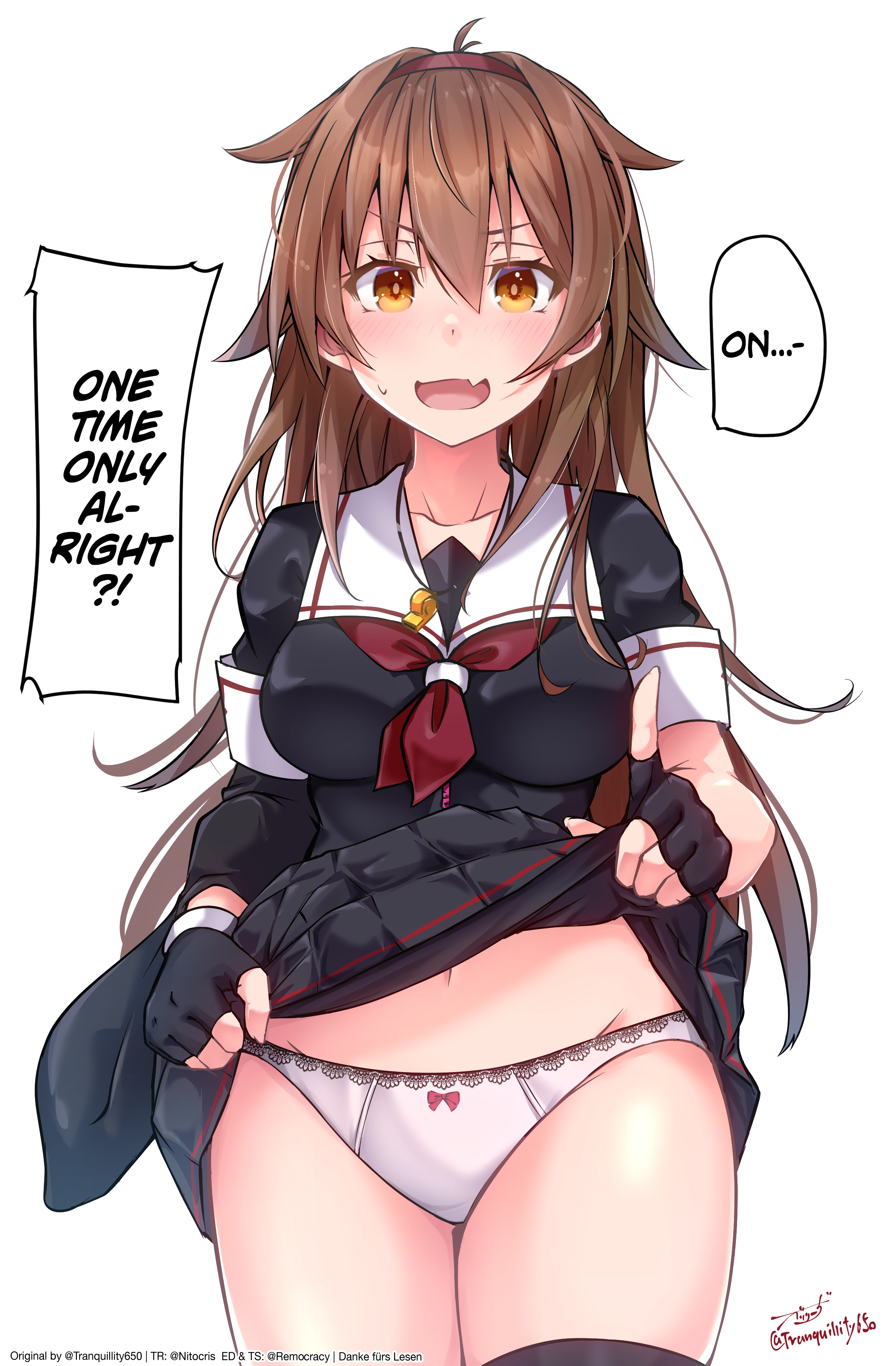 Kantai Collection -KanColle-  Opantsu Misete!  (Doujinshi) 第4页