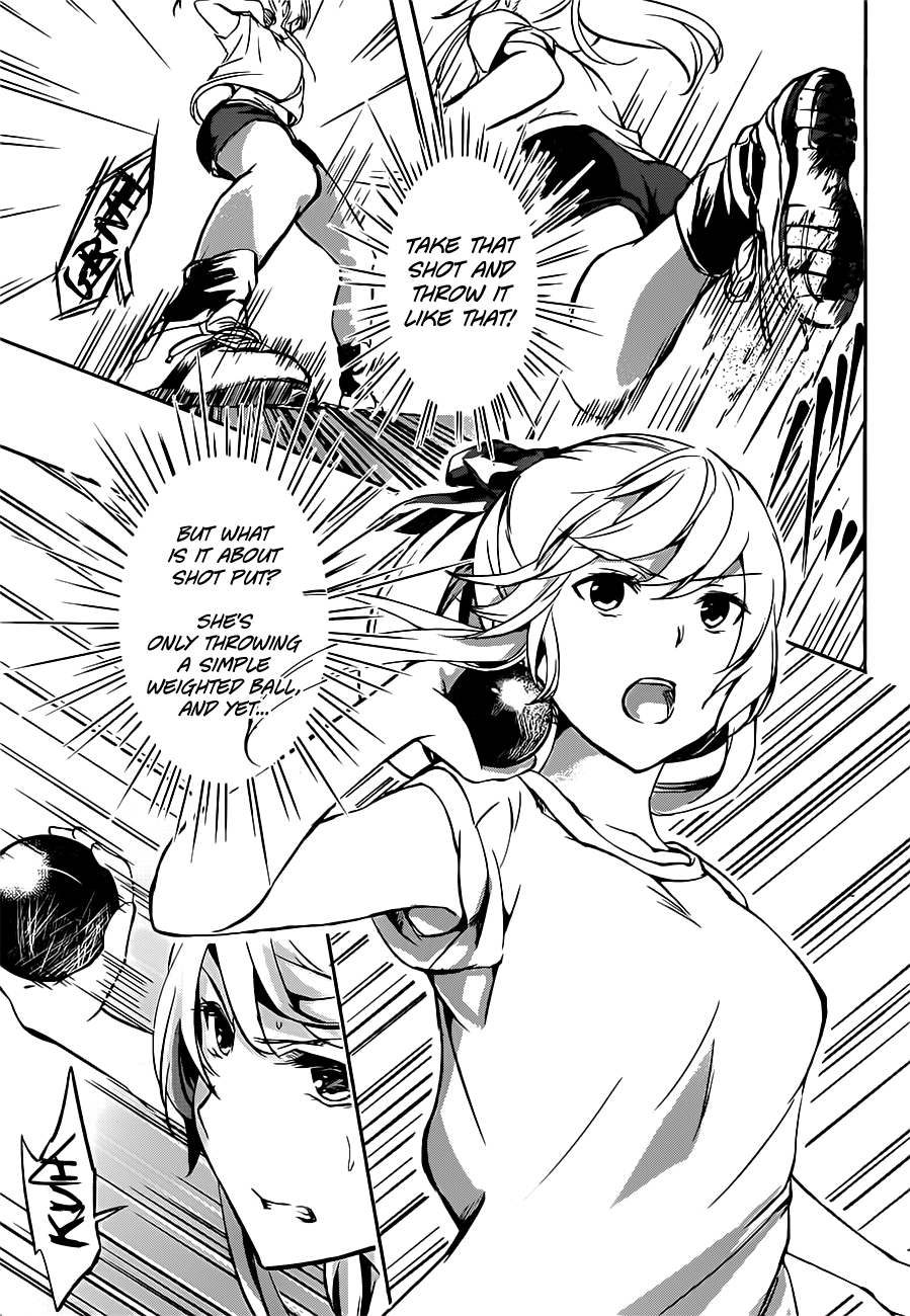 Yuizaki-san wa Nageru! Yuizaki-san throws a shot 第20页