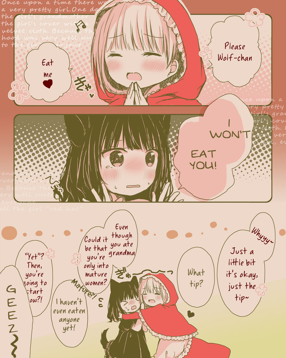 Daring Little Red Riding Hood and Herbivorous Wolf-chan 第3页