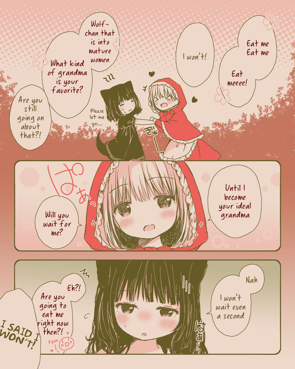 Daring Little Red Riding Hood and Herbivorous Wolf-chan 第4页