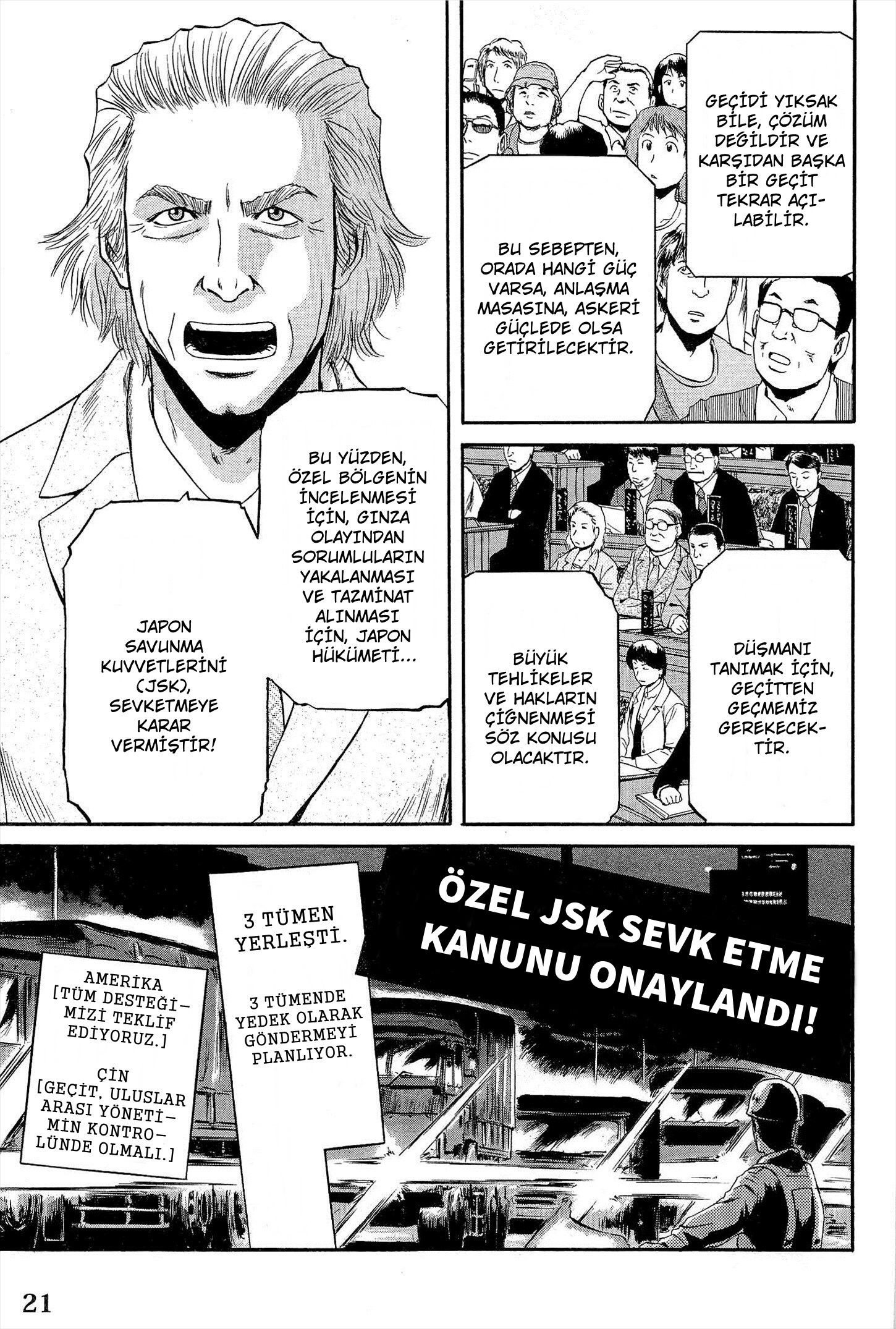 GATE - Jieitai Kanochi nite, Kaku Tatakaeri Dünyalar Arası Savaşın Patlak Vermesi 第27页