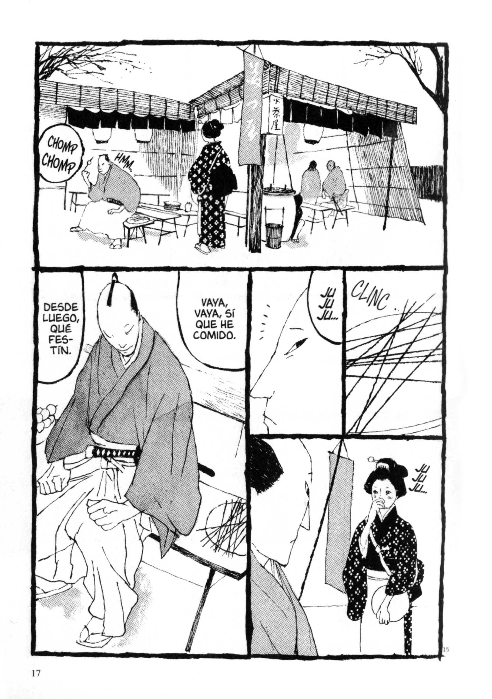 Bamboo Samurai Según afirman los gatos, ese hombre despide un olor siniestro 第23页