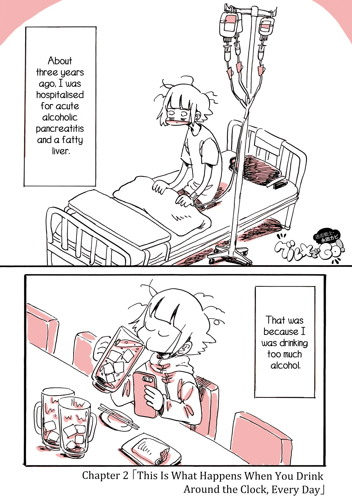 Kore wa Yuganda Shokurepo desu This Is What Happens When You Drink Around the Clock, Every Day 第2页