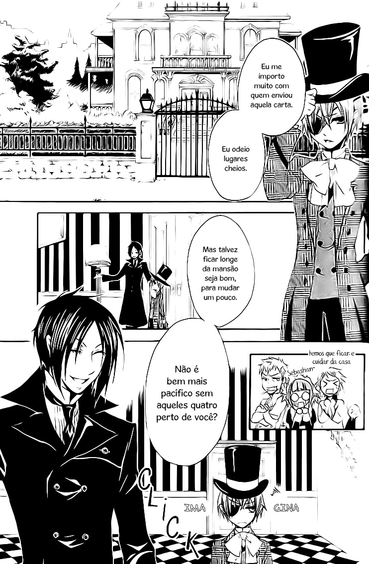 Kuroshitsuji Esse Mordomo, entra em ação. 第5页