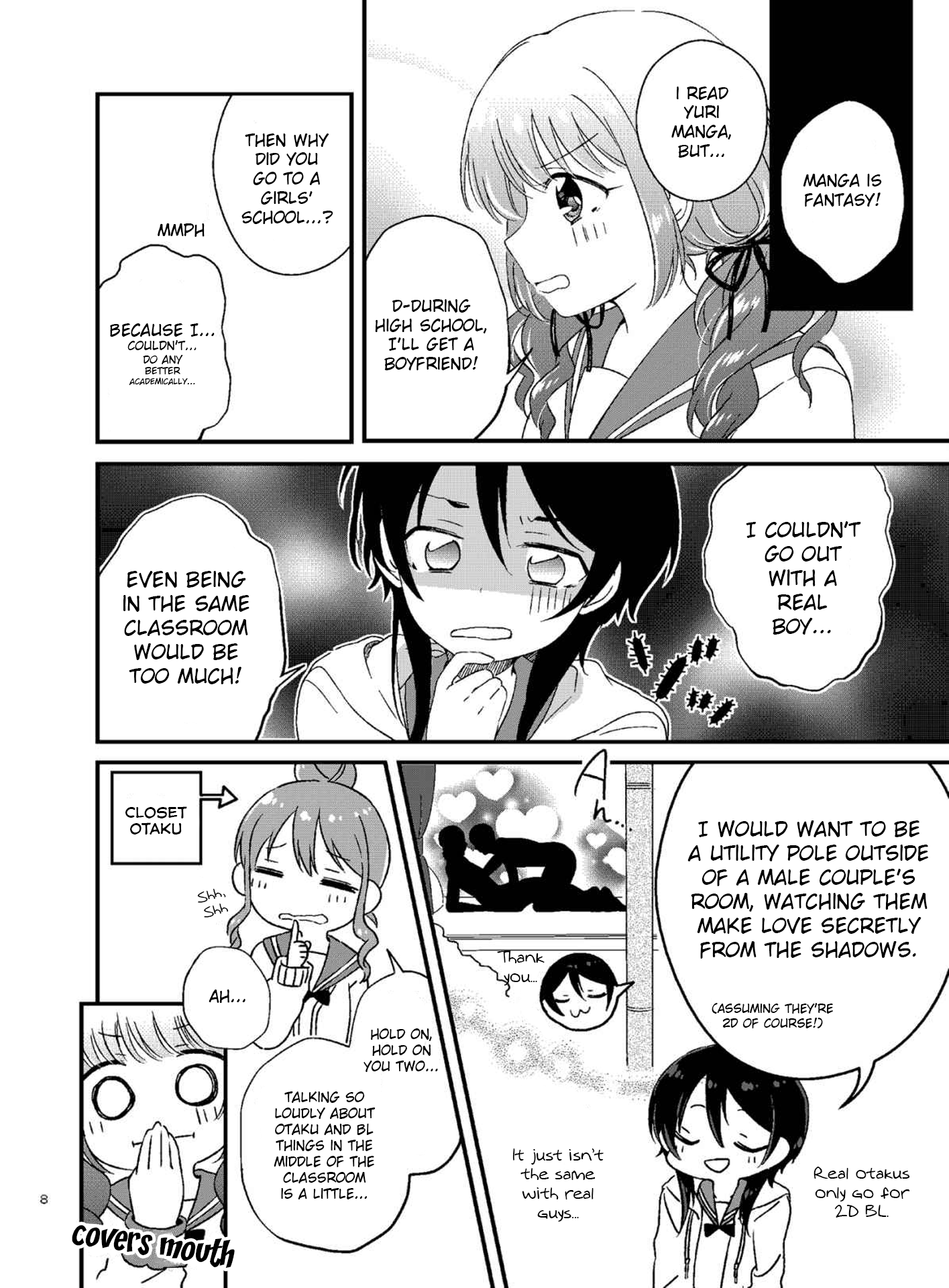 Watashi ga Riaru de, Yuri Nante. 第6页