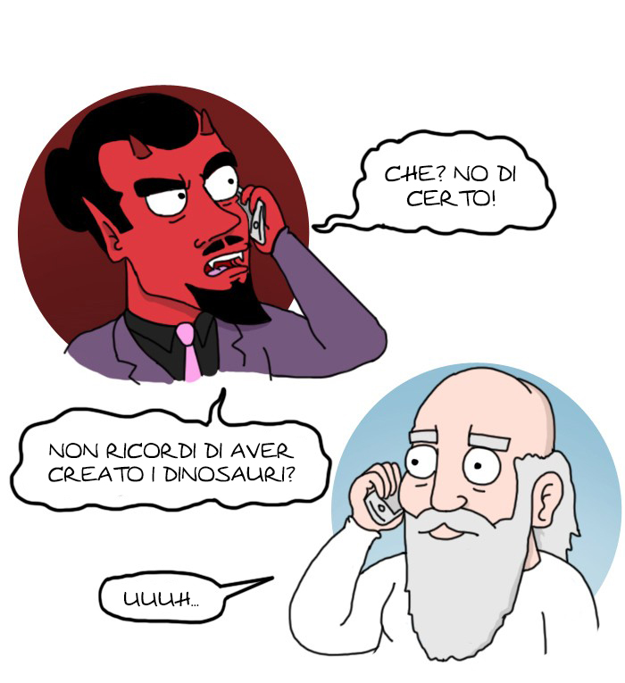 Adventures of God Da dove vengono i fossili 第6页
