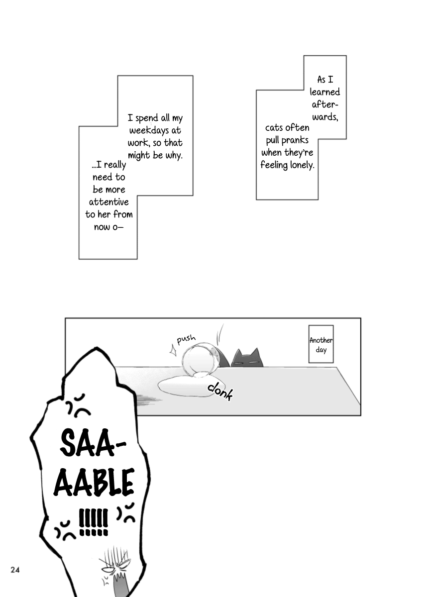 Story about OL-san Picking up a Cat Story about an OL Taking a Bath with Her Cat 第24页
