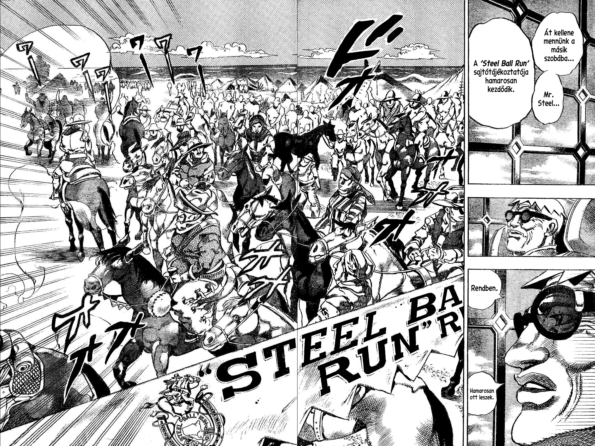 JoJo's Bizarre Adventure Part 7 - Steel Ball Run A Steel Ball Run sajtótájékozató 第29页