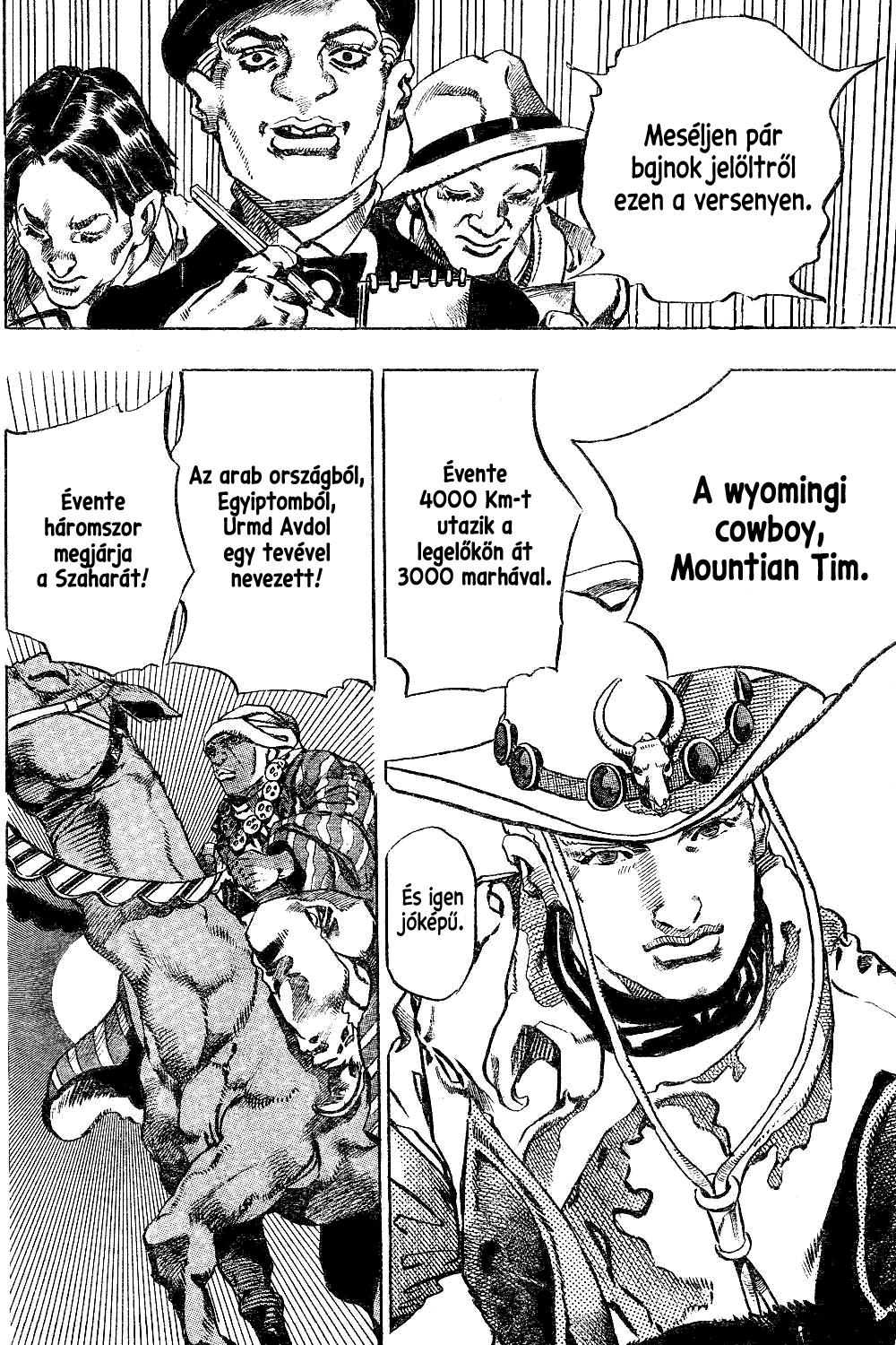 JoJo's Bizarre Adventure Part 7 - Steel Ball Run A Steel Ball Run sajtótájékozató 第38页