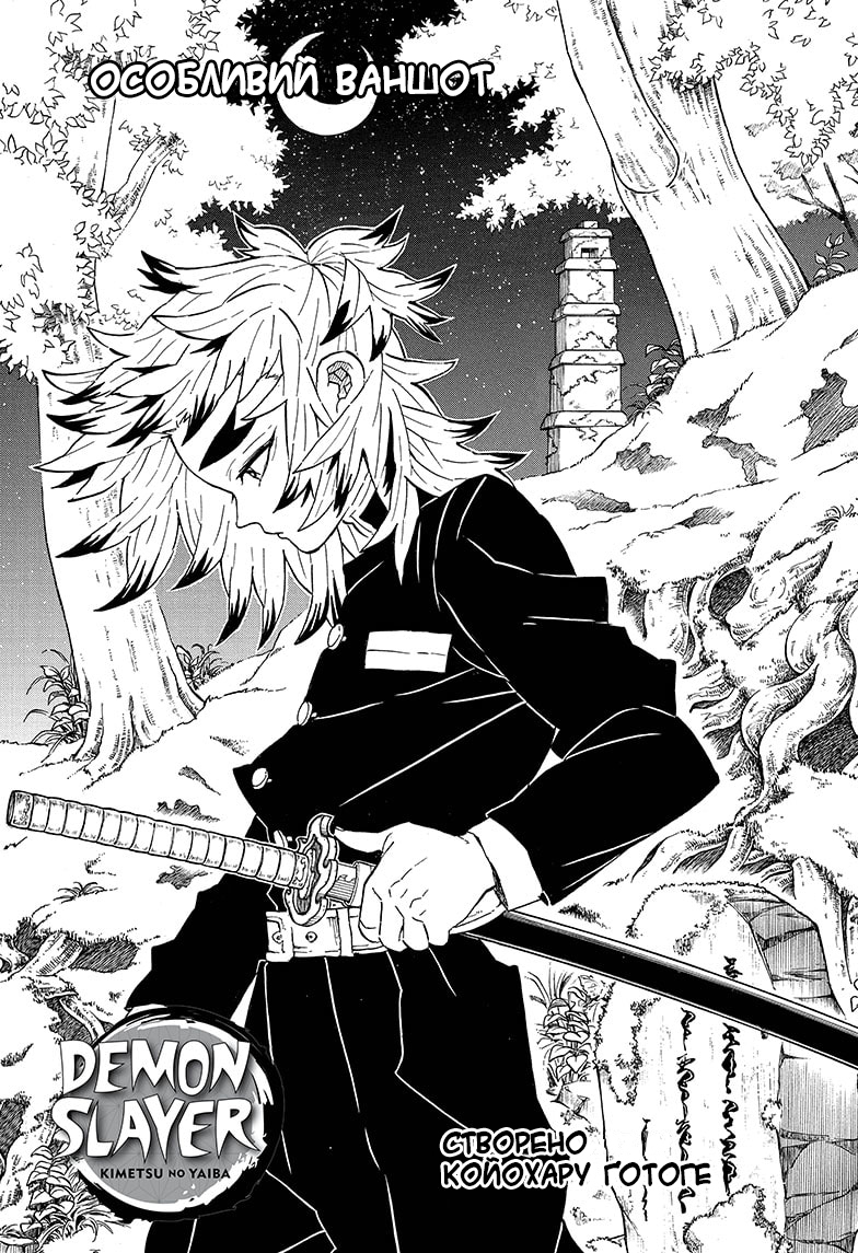 Demon Slayer: Kimetsu no Yaiba Special One-Shot Ваншот 第1页
