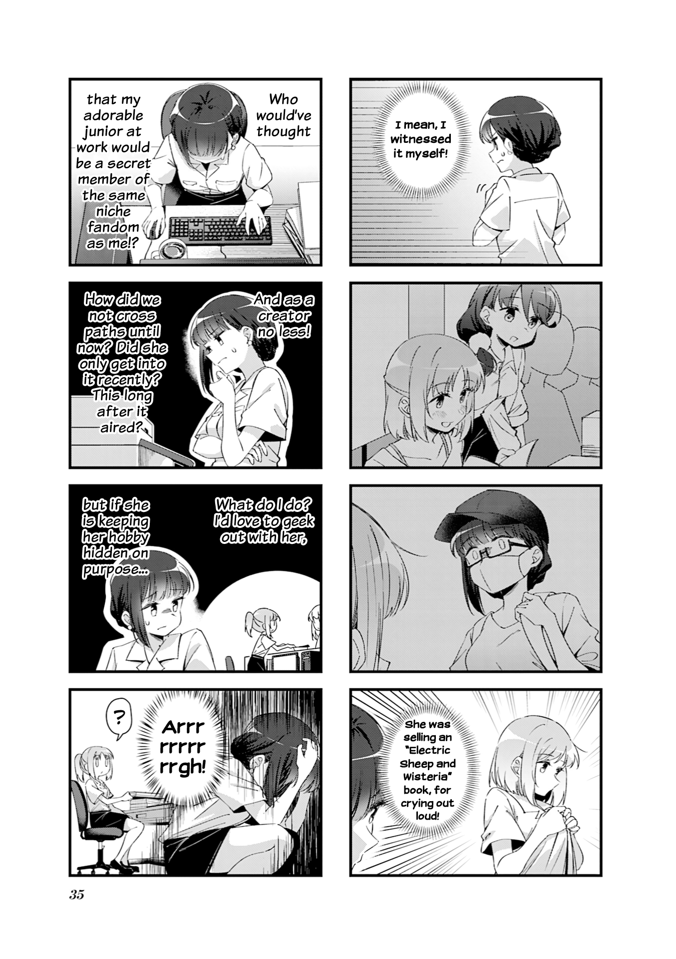Juuji Tonbo wa Sora o Tobanai Do Doujin Artists Dream in Sans-serif? 第3页